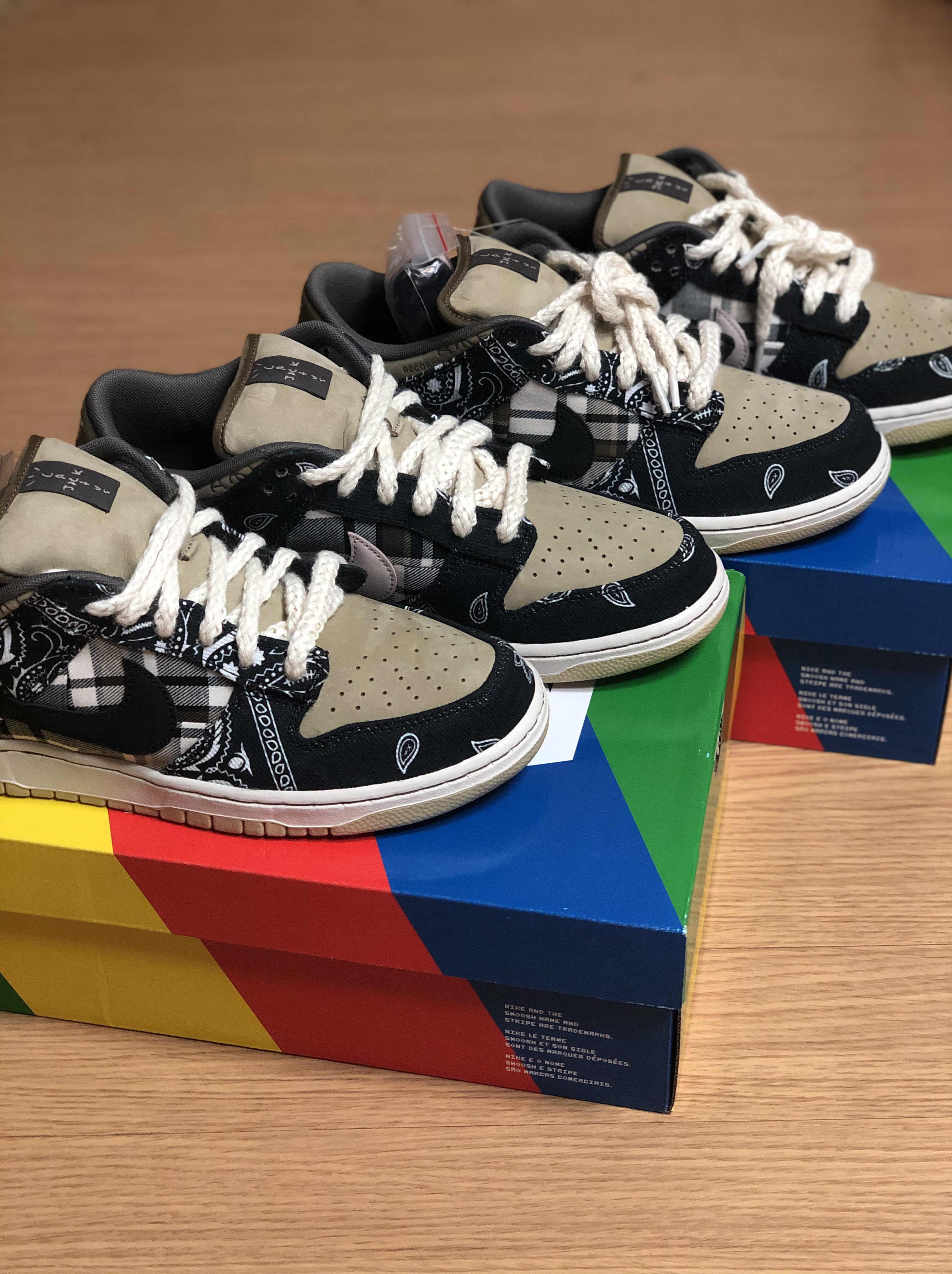 Nike x Travis Scott SB Dunk Low 착용 스타일