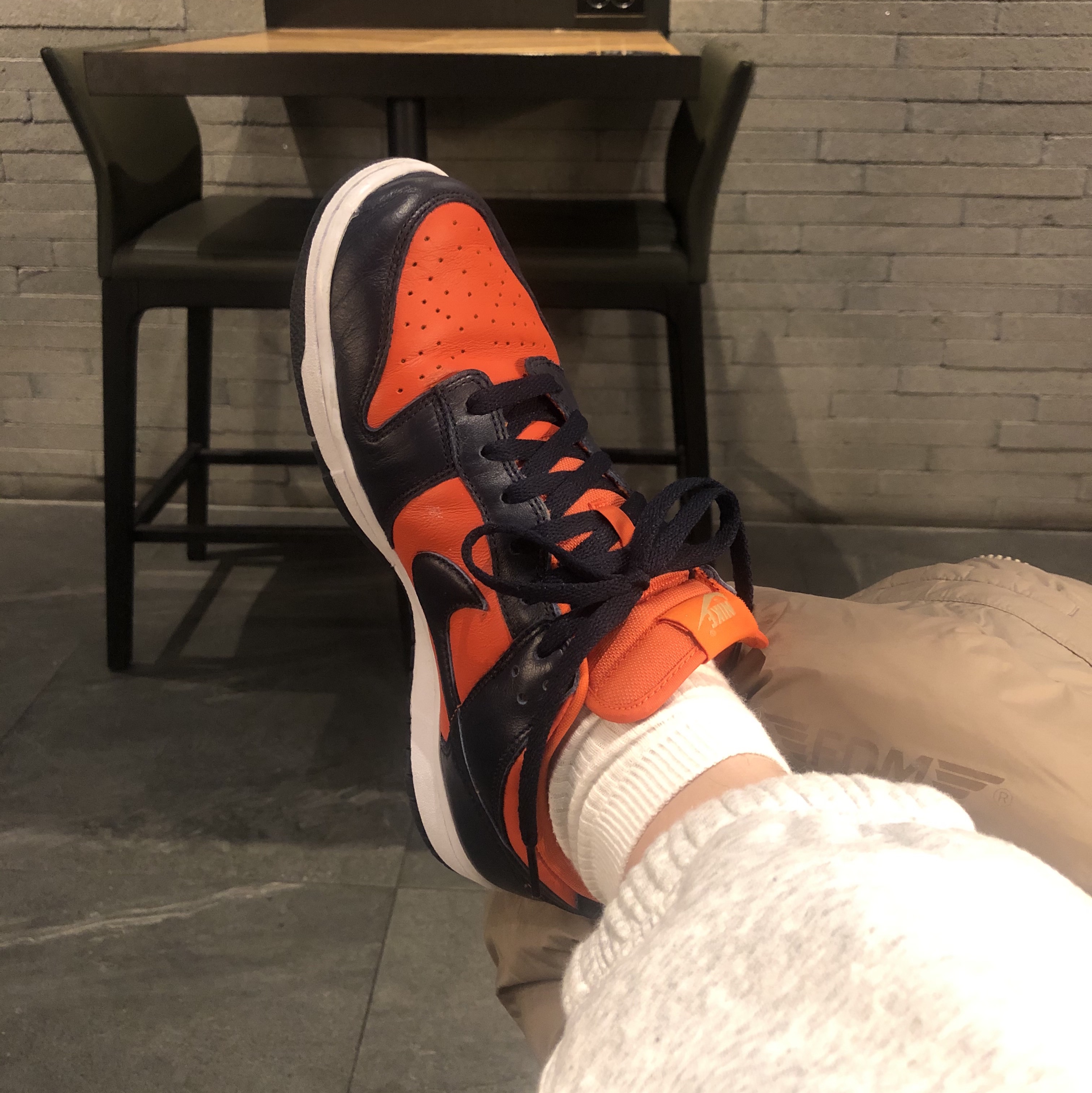 Nike Dunk Low SP Champ Colors, Nike Dunk High SP Spartan Green 착용 스타일 - 1