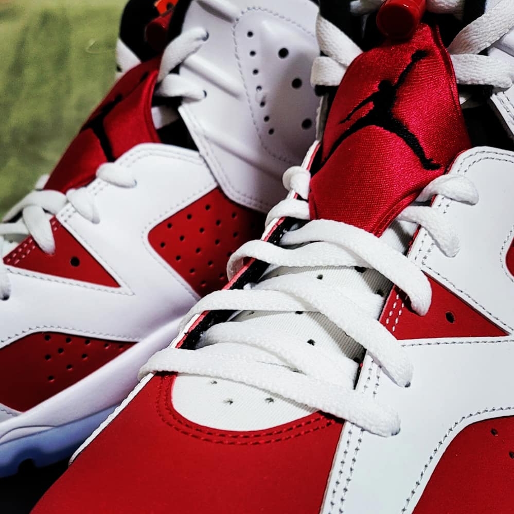 Jordan 6 Retro Carmine 2021 착용 스타일 - 3