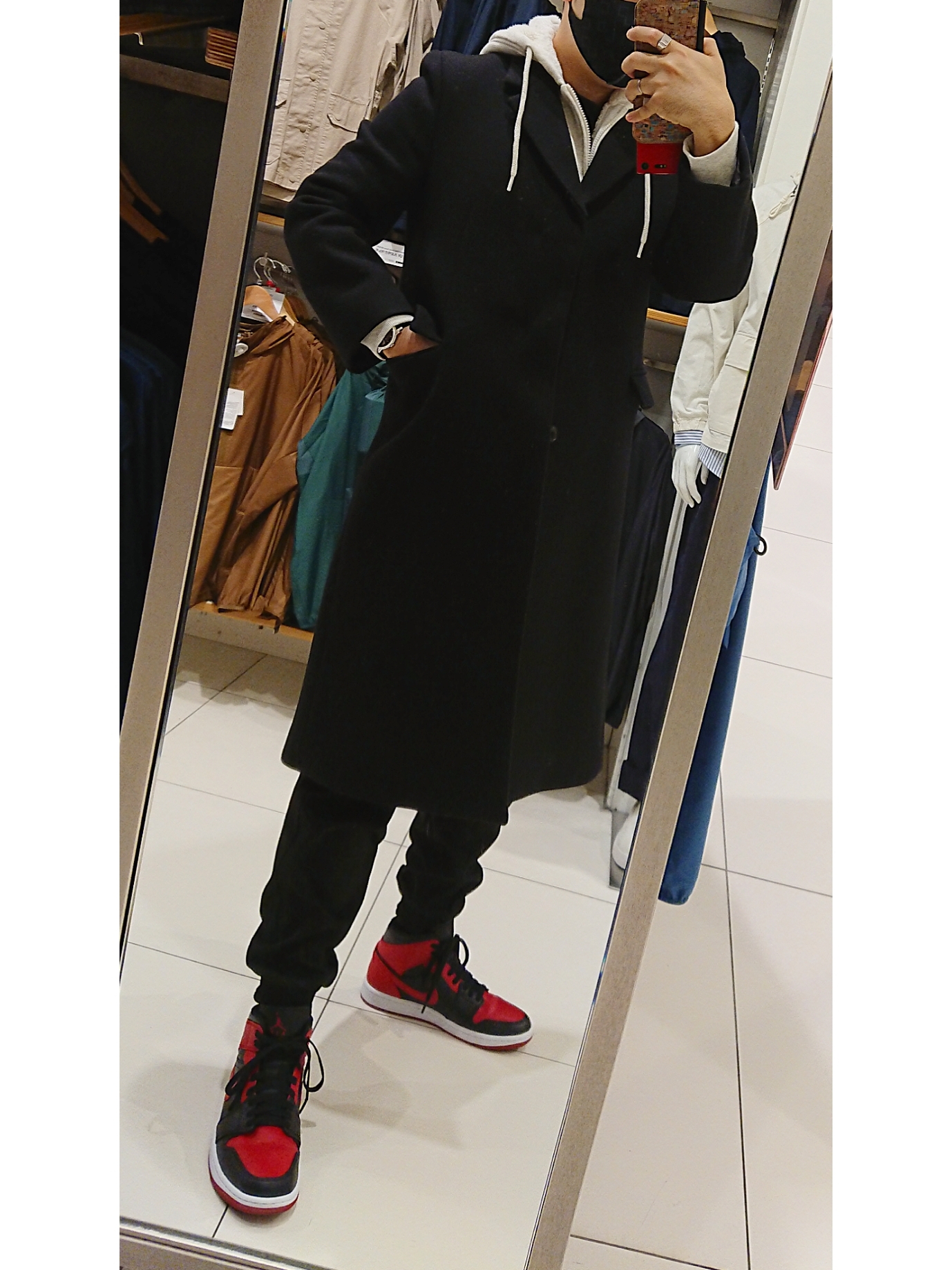 Jordan 1 Mid Bred Banned 2020 착용 스타일