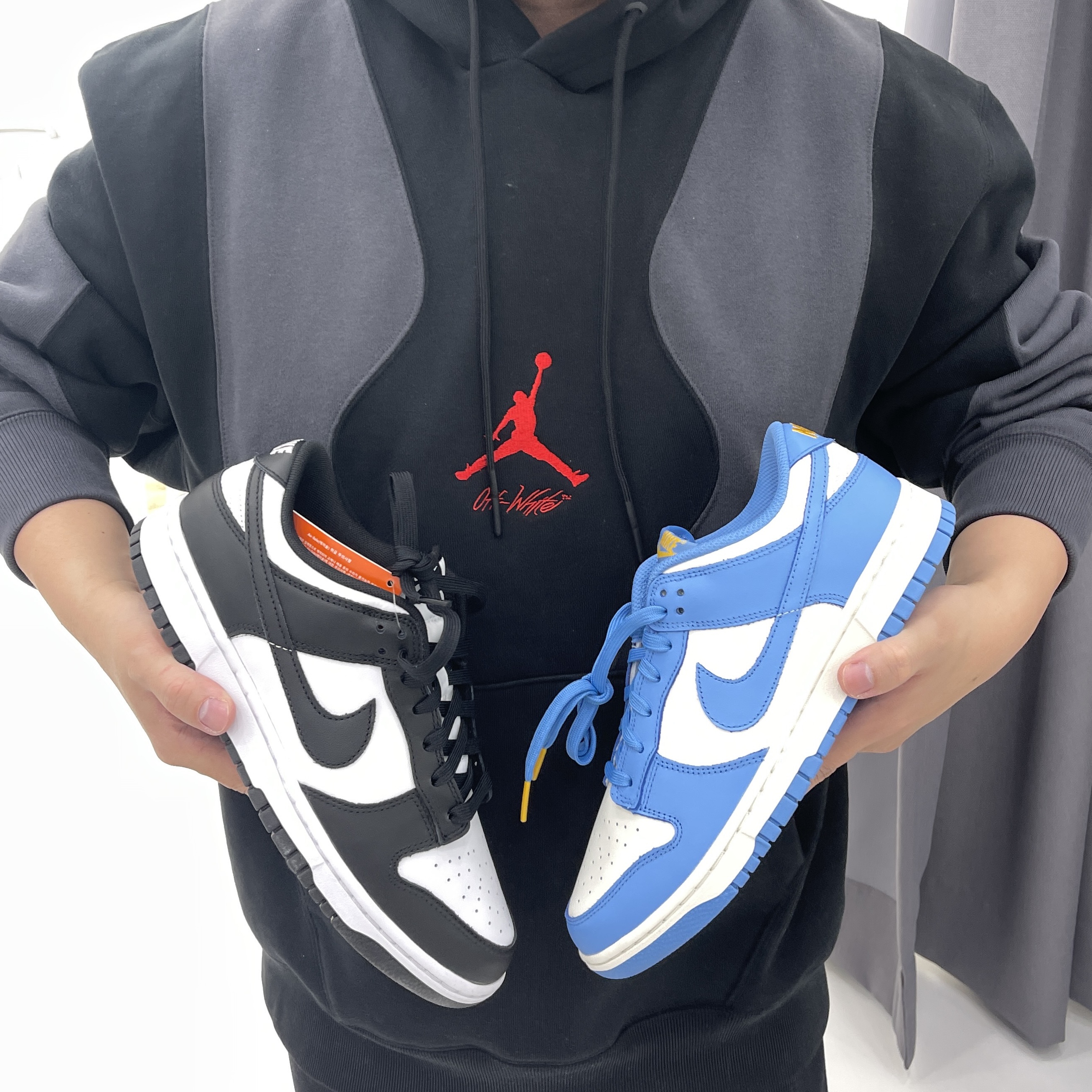 Nike Dunk Low Retro Black, (W) Nike Dunk Low Coast 착용 스타일