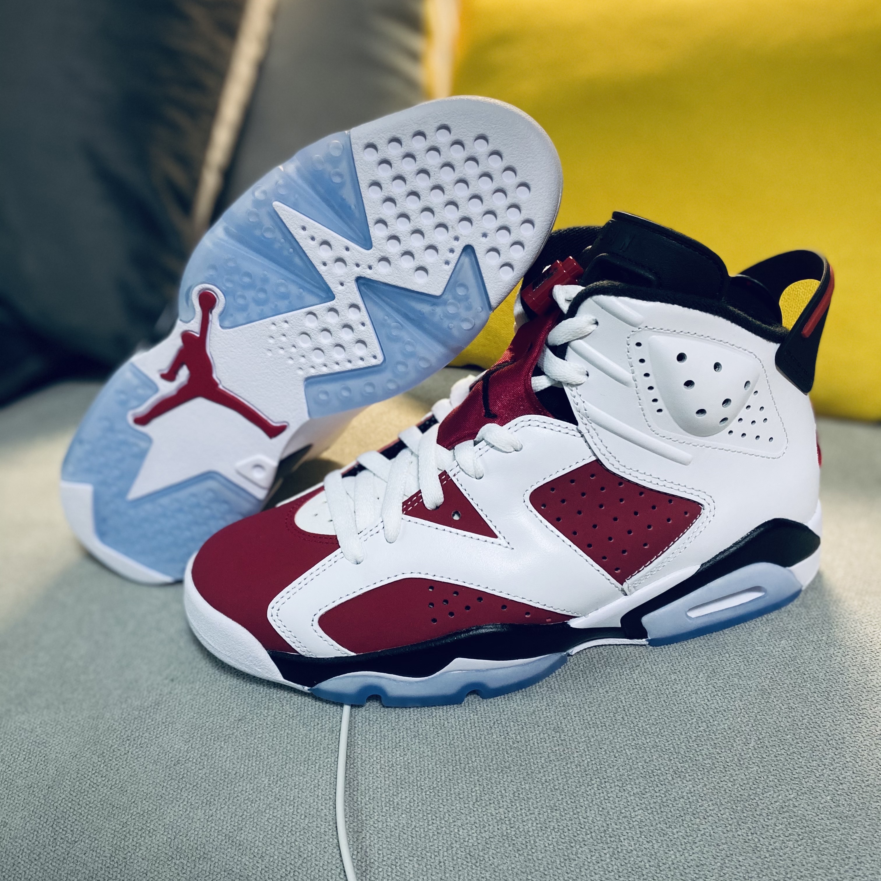 Jordan 6 Retro Carmine 2021 착용 스타일