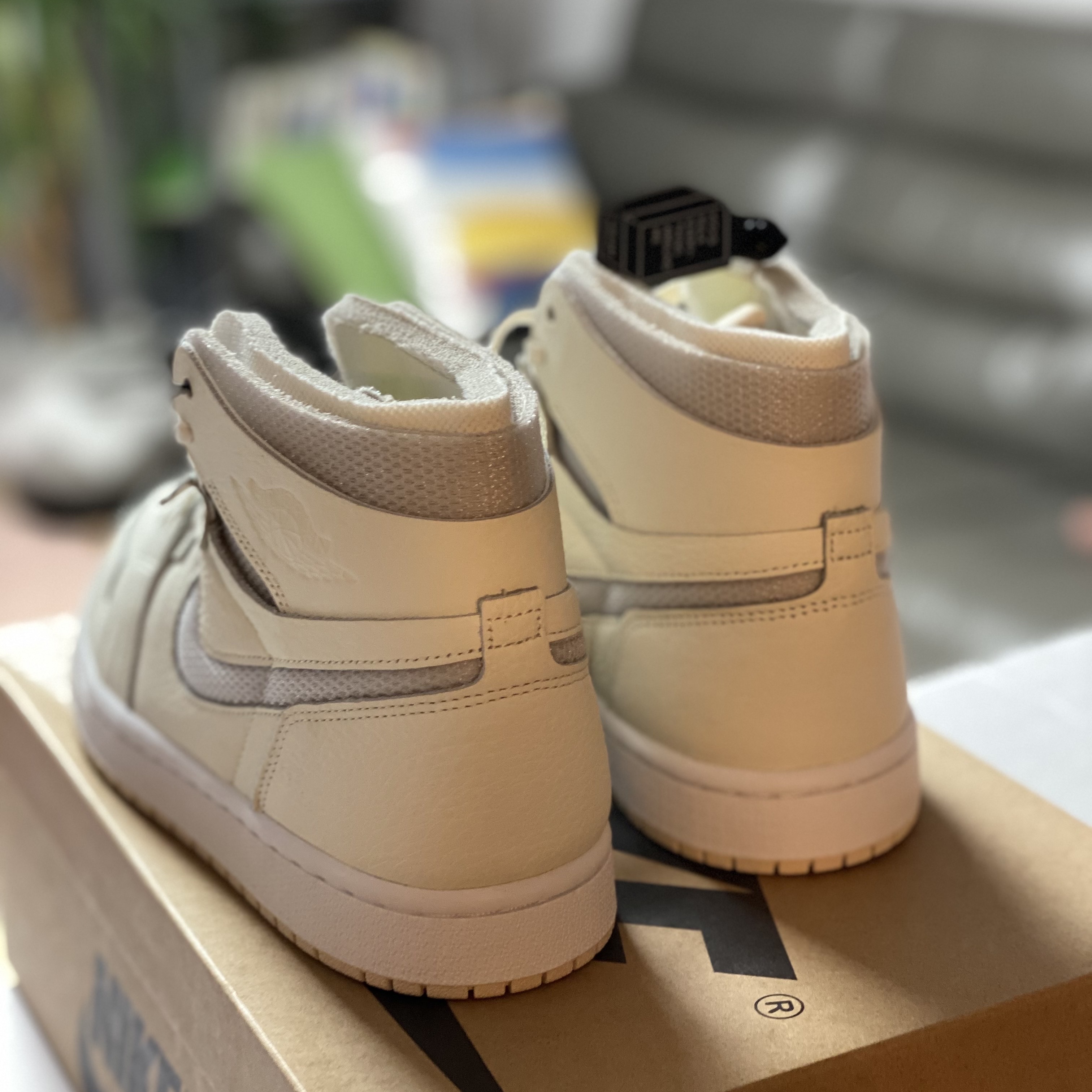 (W) Jordan 1 Zoom Air CMFT Sail 착용 스타일 - 4