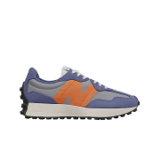 (W) New Balance 327 Magnetic Blue Varsity Orange