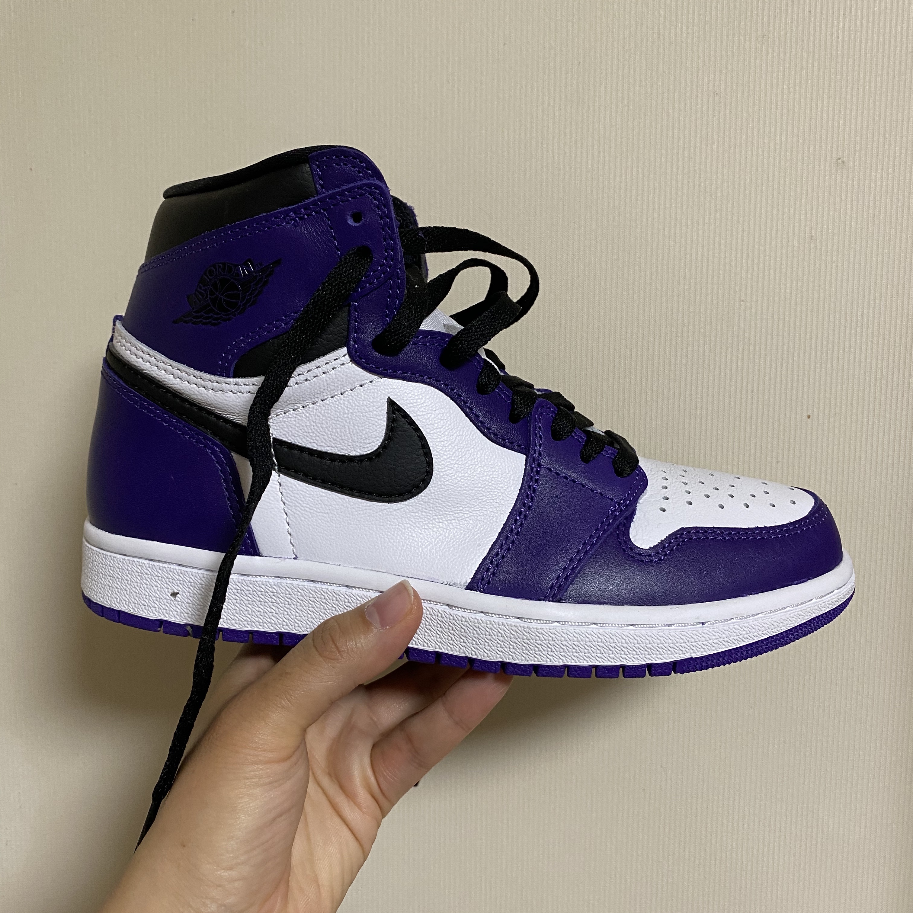 (GS) Jordan 1 Retro High OG Court Purple 2020 착용 스타일