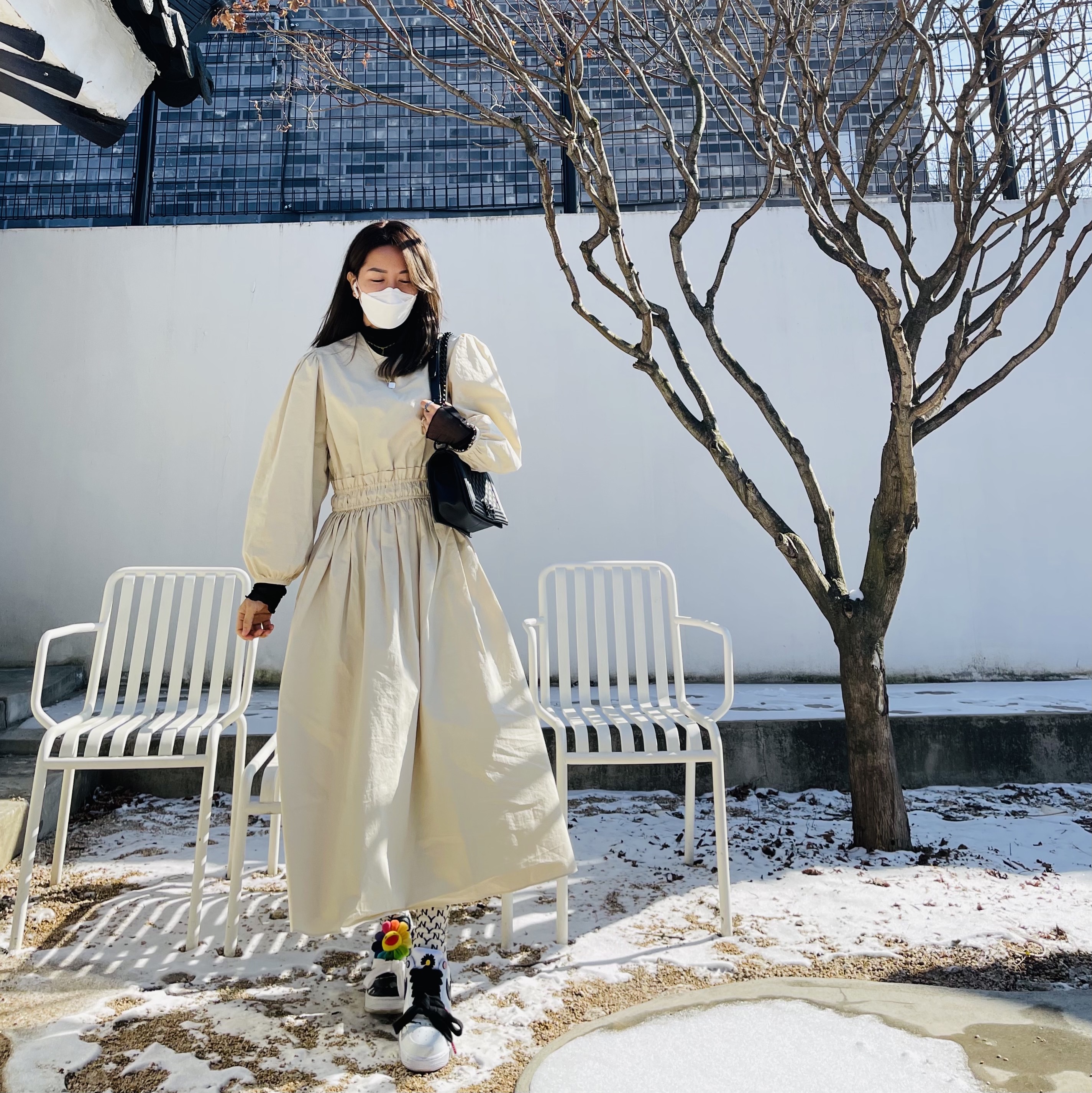 Nike x Peaceminusone Air Force 1 Low Para-Noise 2.0, Nike x Peaceminusone Air Force 1 Low Para-Noise 착용 스타일 - 1