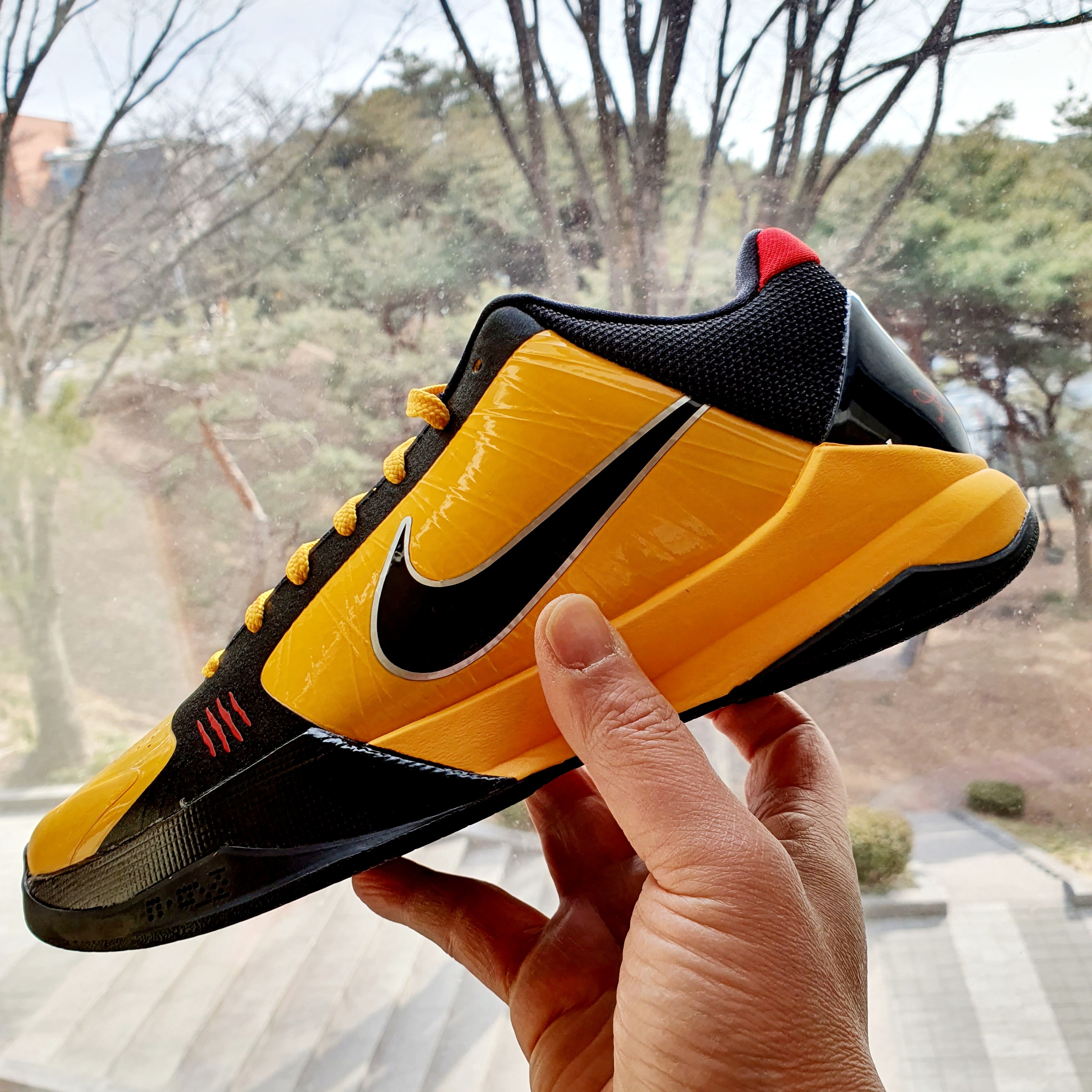 Nike Kobe 5 Protro Bruce Lee 착용 스타일 - 2