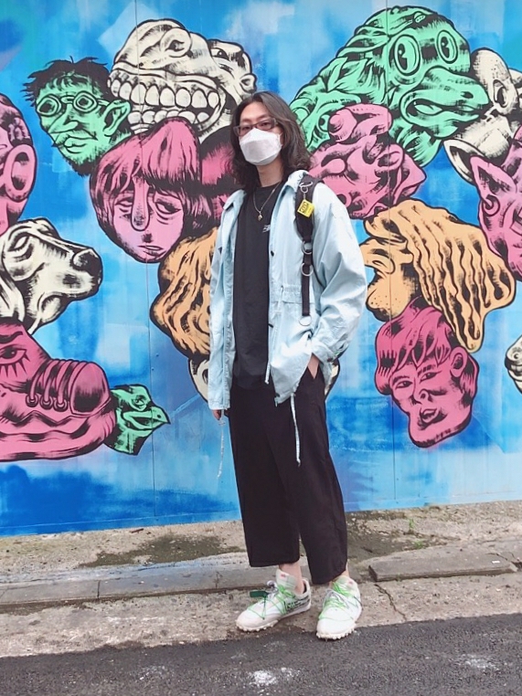 (W) Nike x Off-White Waffle Racer White ์ฐฉ์ฉ ์คํ์ผ