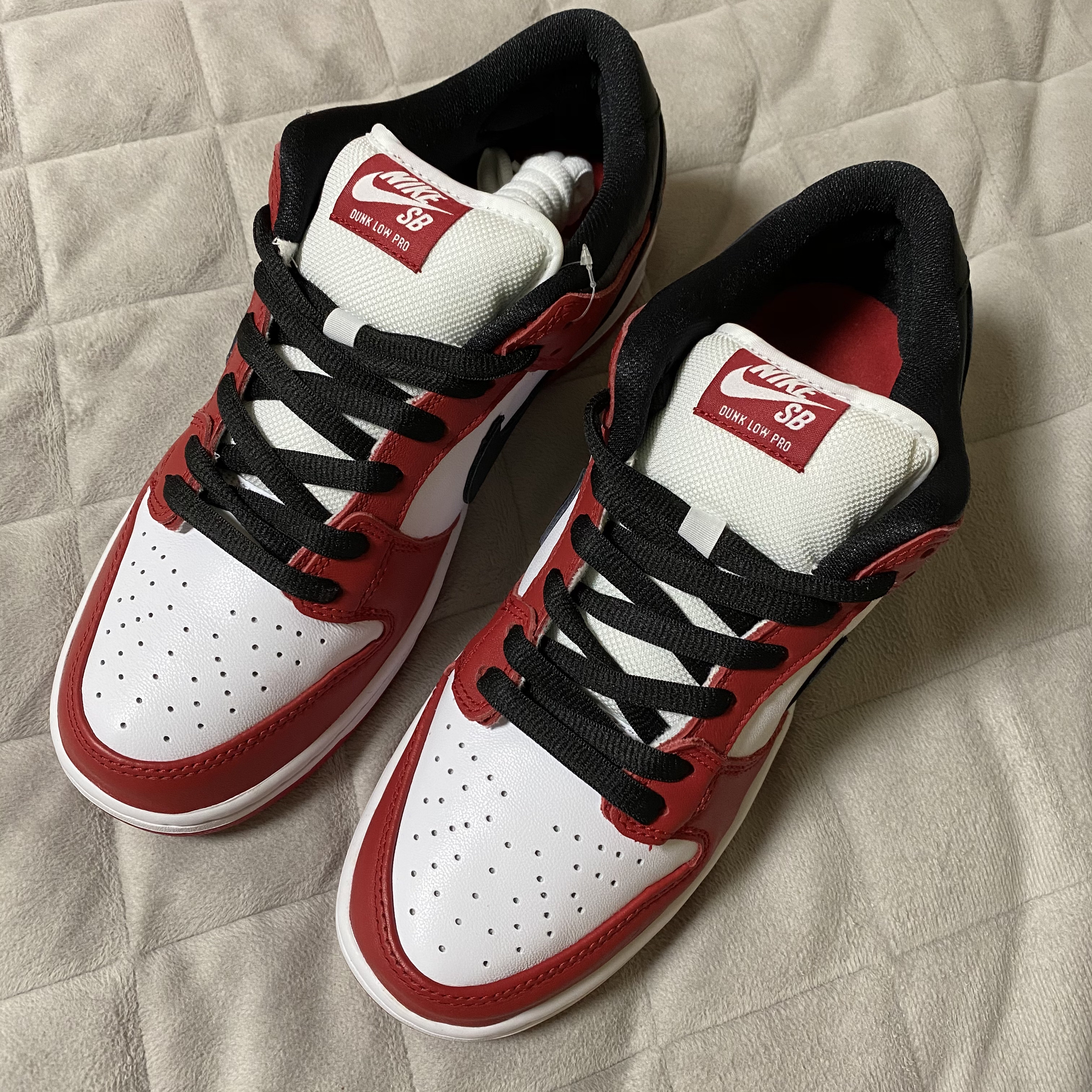 Nike SB Dunk Low Pro Chicago 착용 스타일 - 1