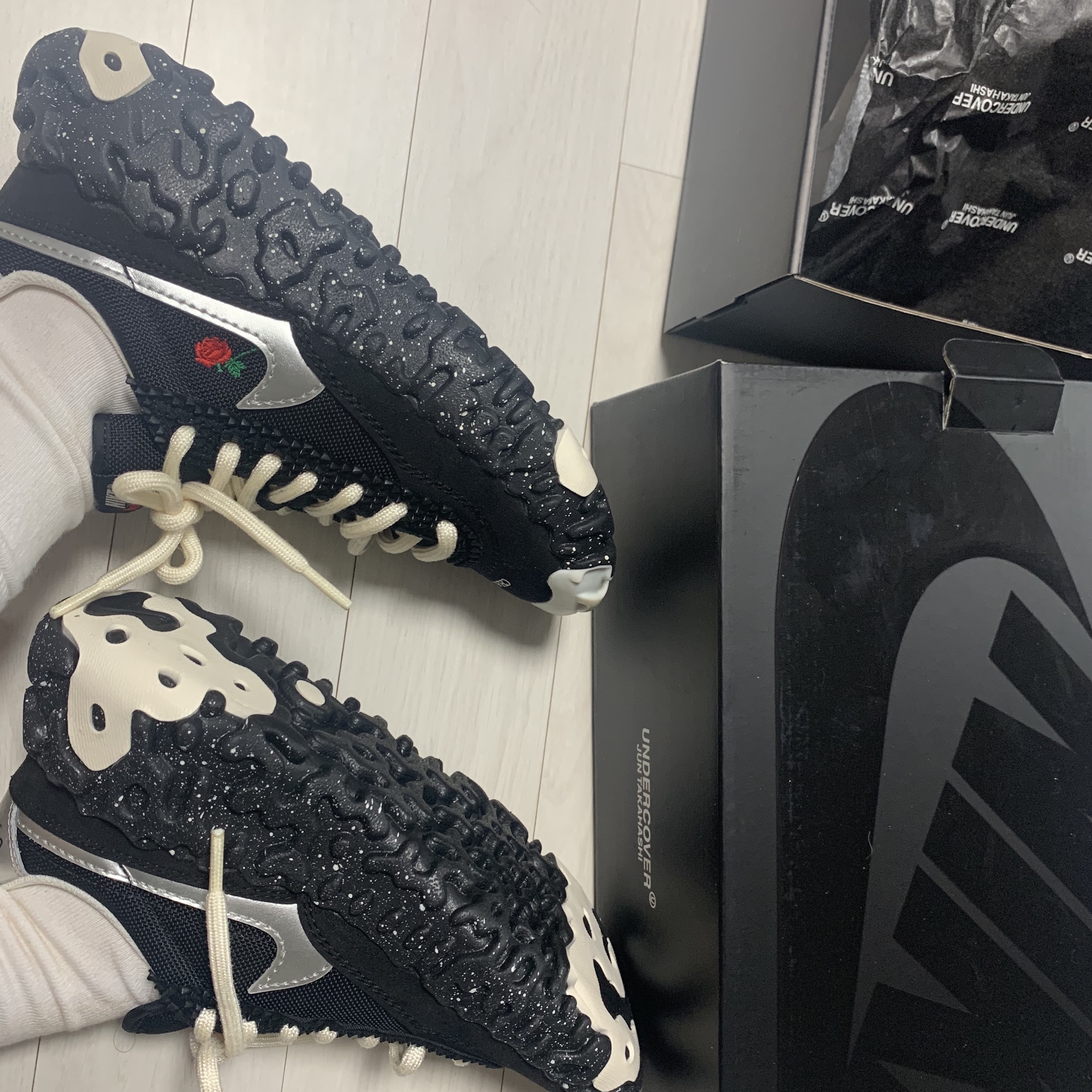Nike x Undercover Overbreak SP Black 착용 스타일 - 1