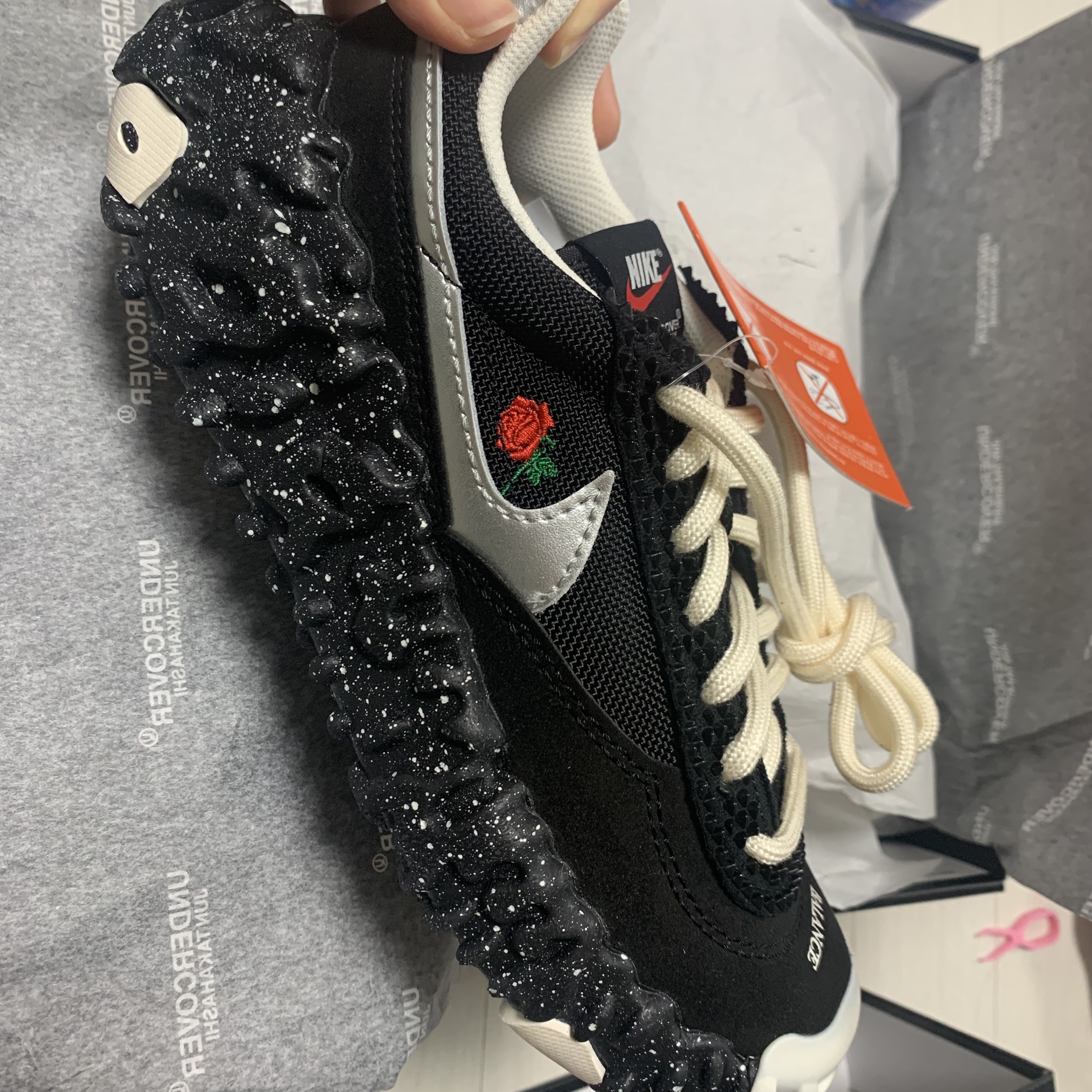Nike x Undercover Overbreak SP Black 착용 스타일 - 2
