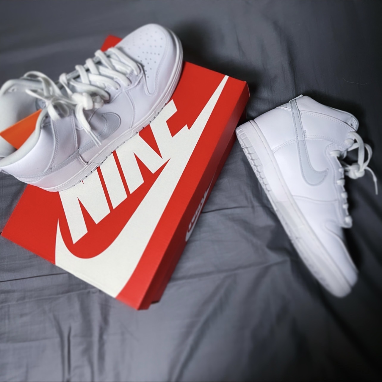 Nike Dunk High SP Pure Platinum, (PS) Nike Dunk High SP Pure Platinum 착용 스타일