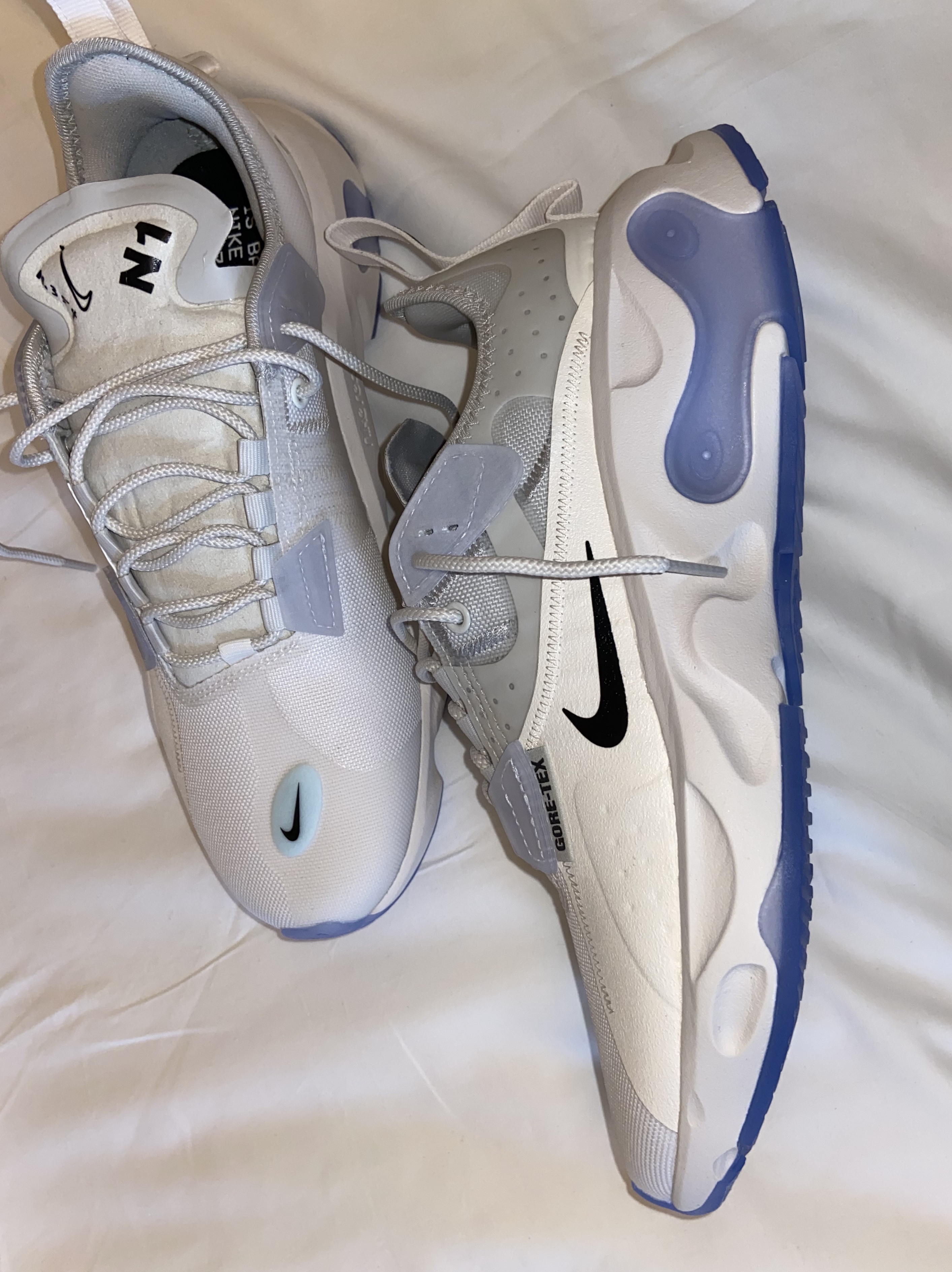 Nike React Type N.354 Gore-Tex Cream 착용 스타일