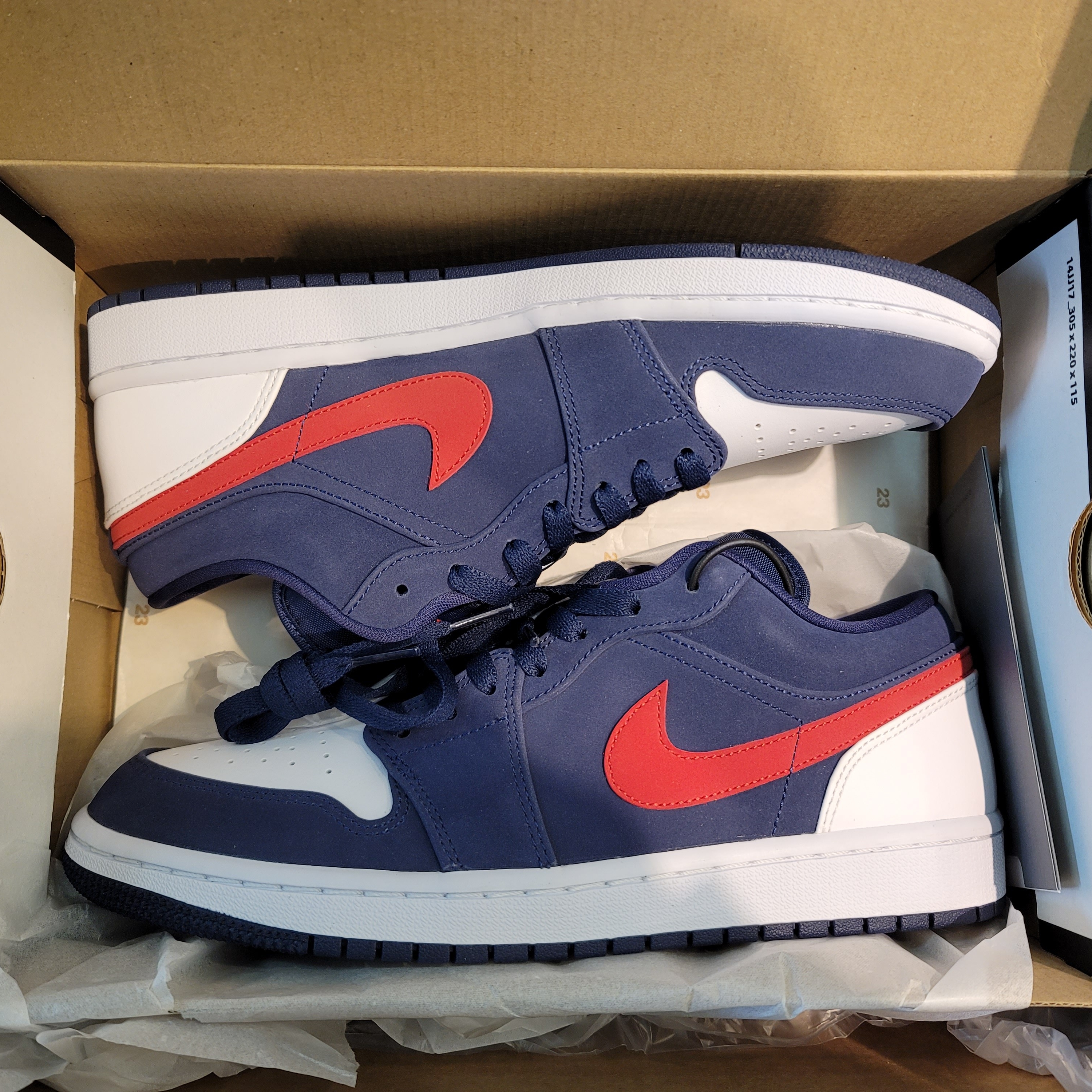 Jordan 1 Low SE USA 착용 스타일 - 1