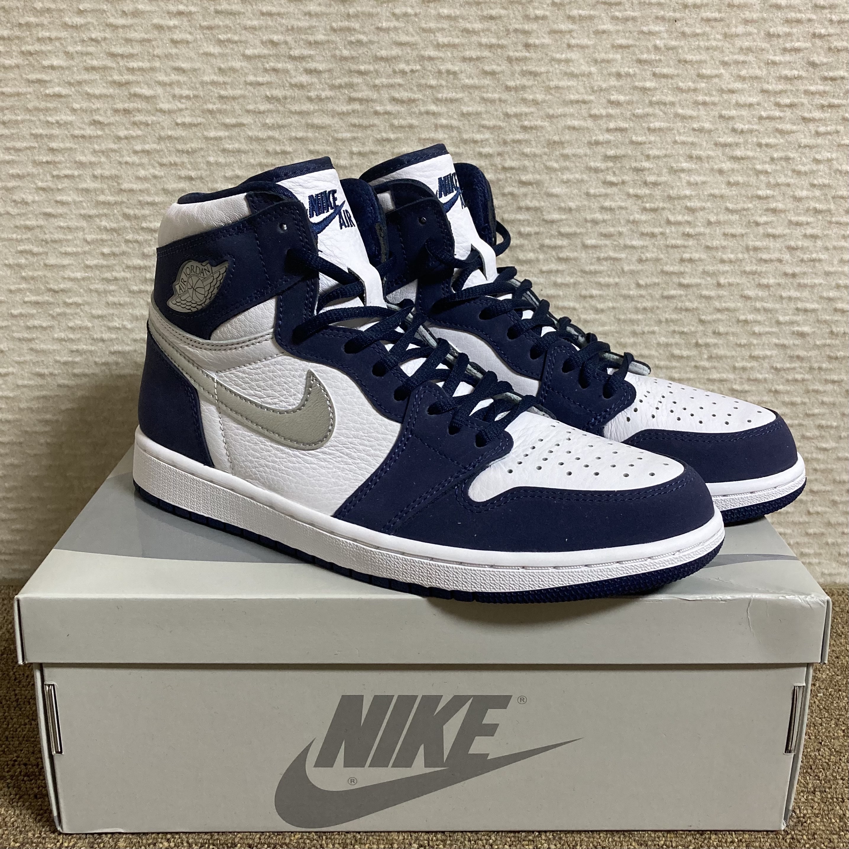 Jordan 1 Retro High OG CO.JP Midnight Navy 착용 스타일