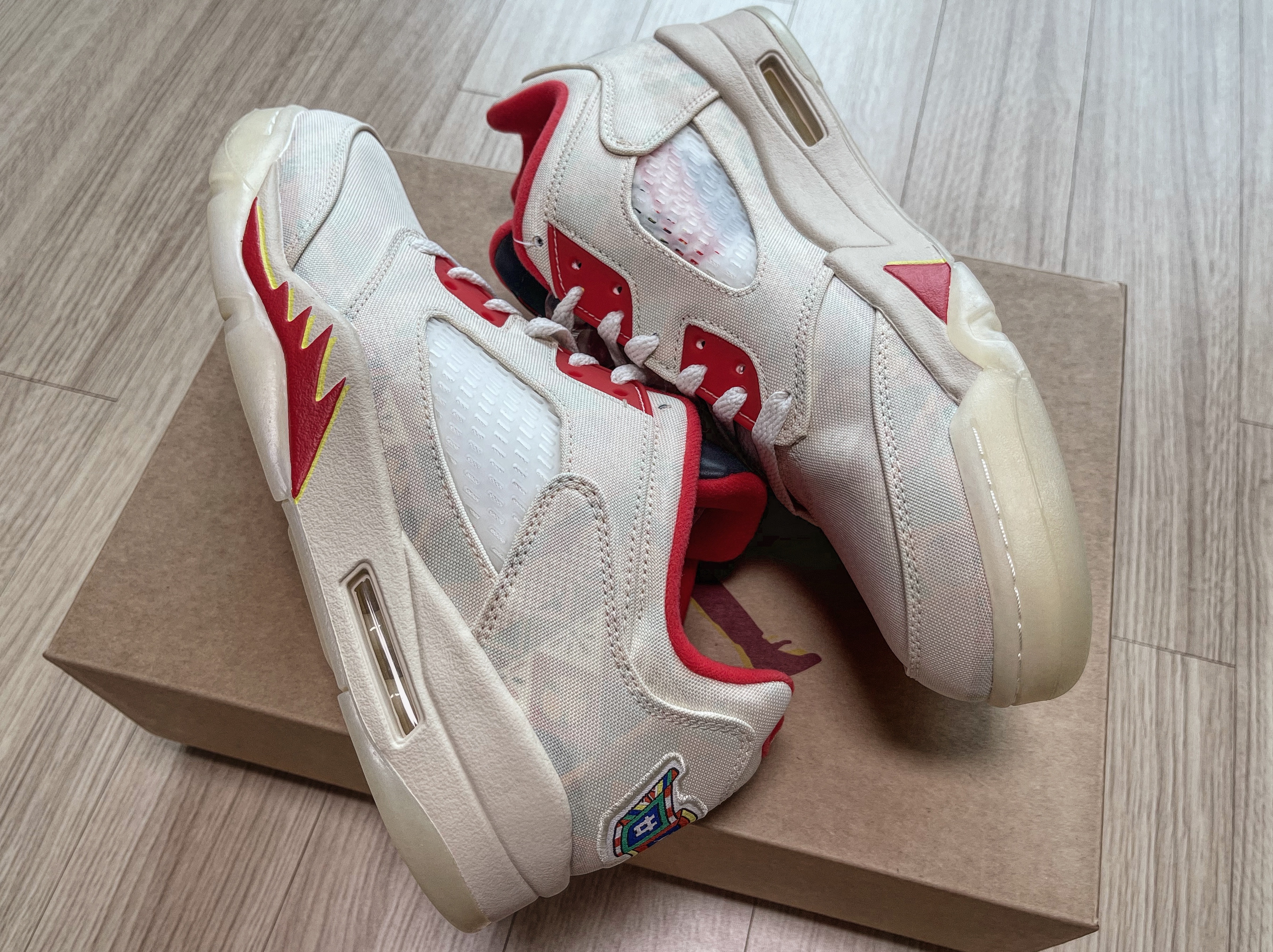 Jordan 5 Retro Low Chinese New Year 2021 착용 스타일 - 2