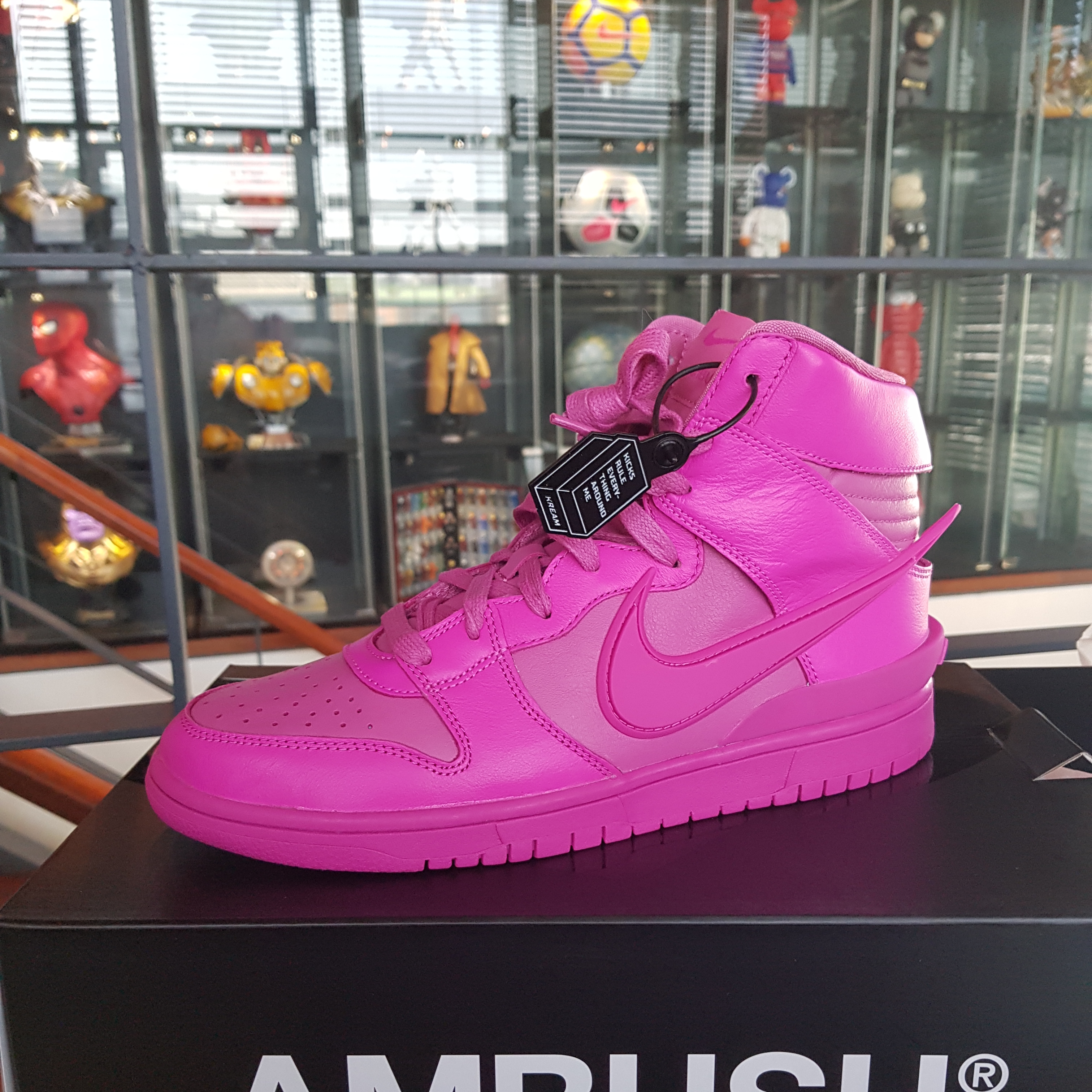 Nike x Ambush Dunk High Cosmic Fuchsia 착용 스타일