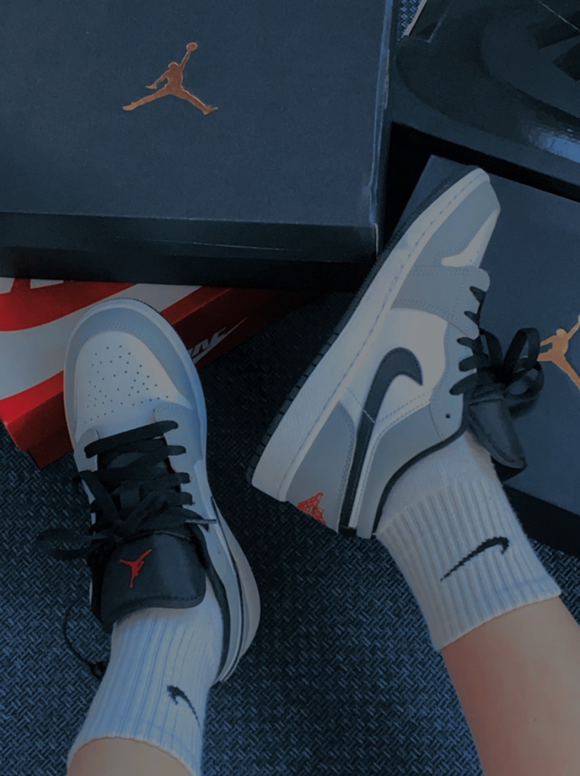 (GS) Jordan 1 Low Light Smoke Grey 착용 스타일