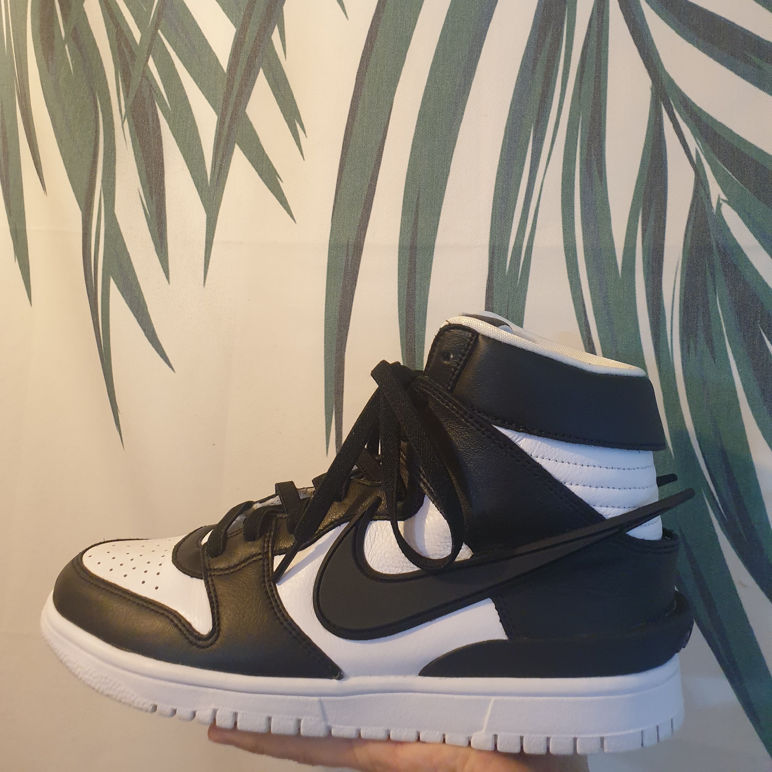 Nike x Ambush Dunk High Black 착용 스타일