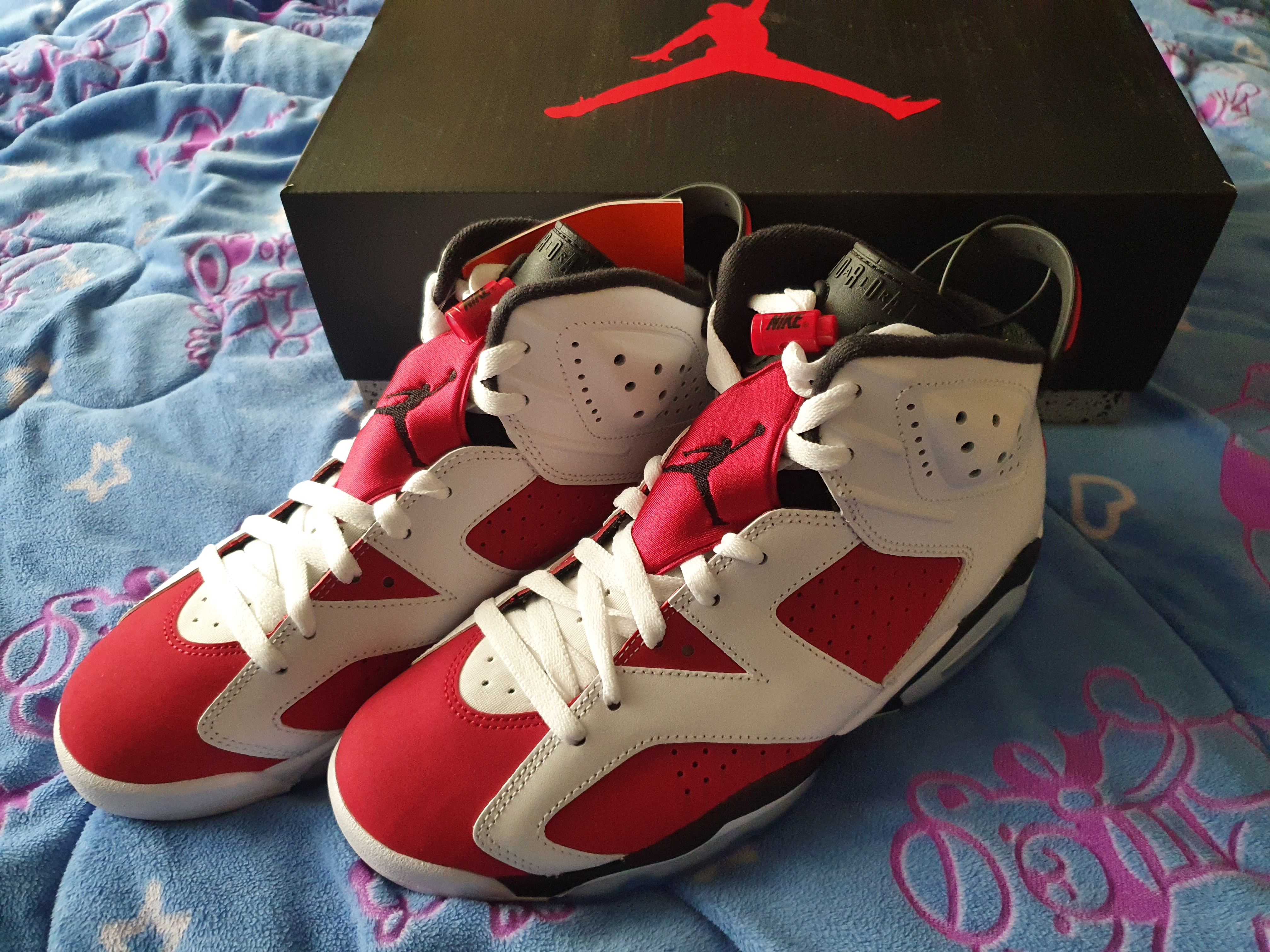 Jordan 6 Retro Carmine 2021 착용 스타일 - 3