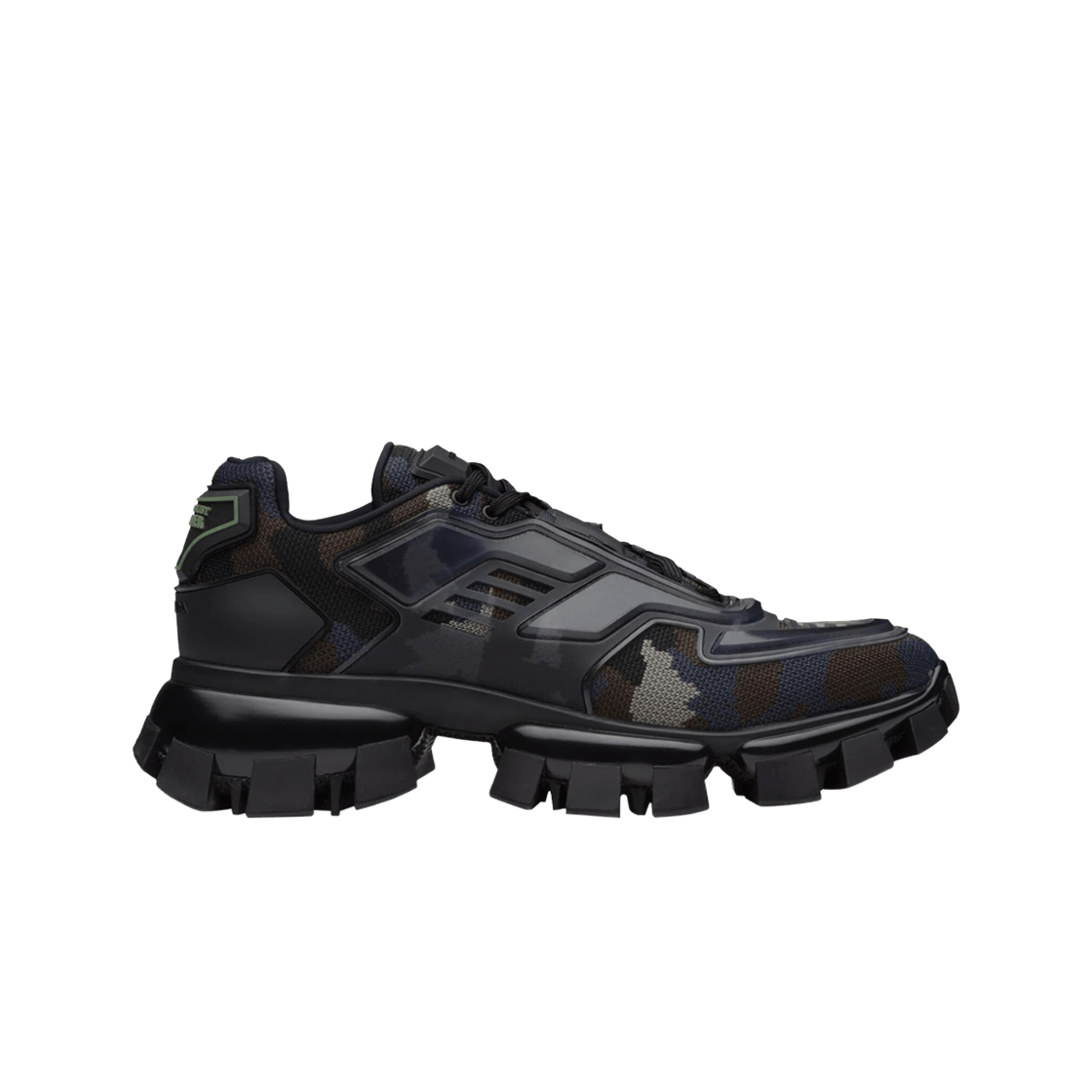 프라다 클라우드버스트 썬더 기능성 패브릭 스니커즈 스모크 그레이(Prada Cloudbust Thunder Technical Fabric Sneakers Smoky Gray) - 1