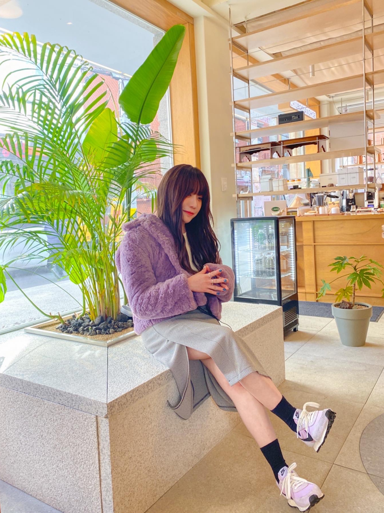Nike Daybreak SP Lavender Mist 착용 스타일 - 2