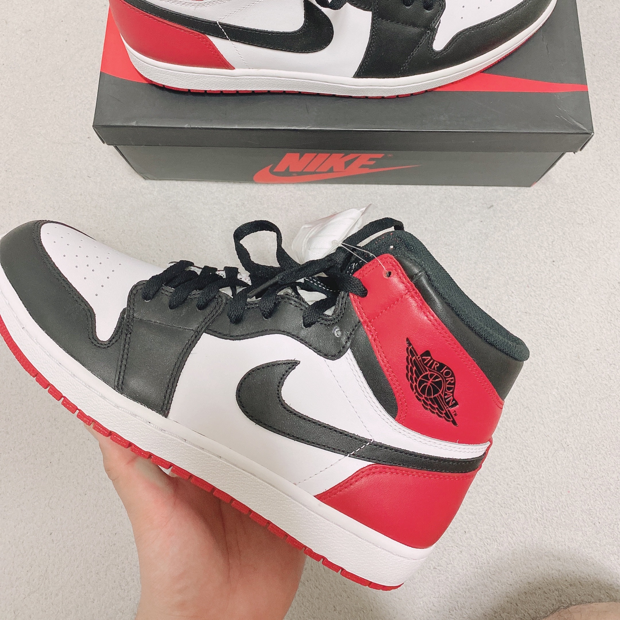 Jordan 1 Retro Black Toe 2013 착용 스타일 - 2