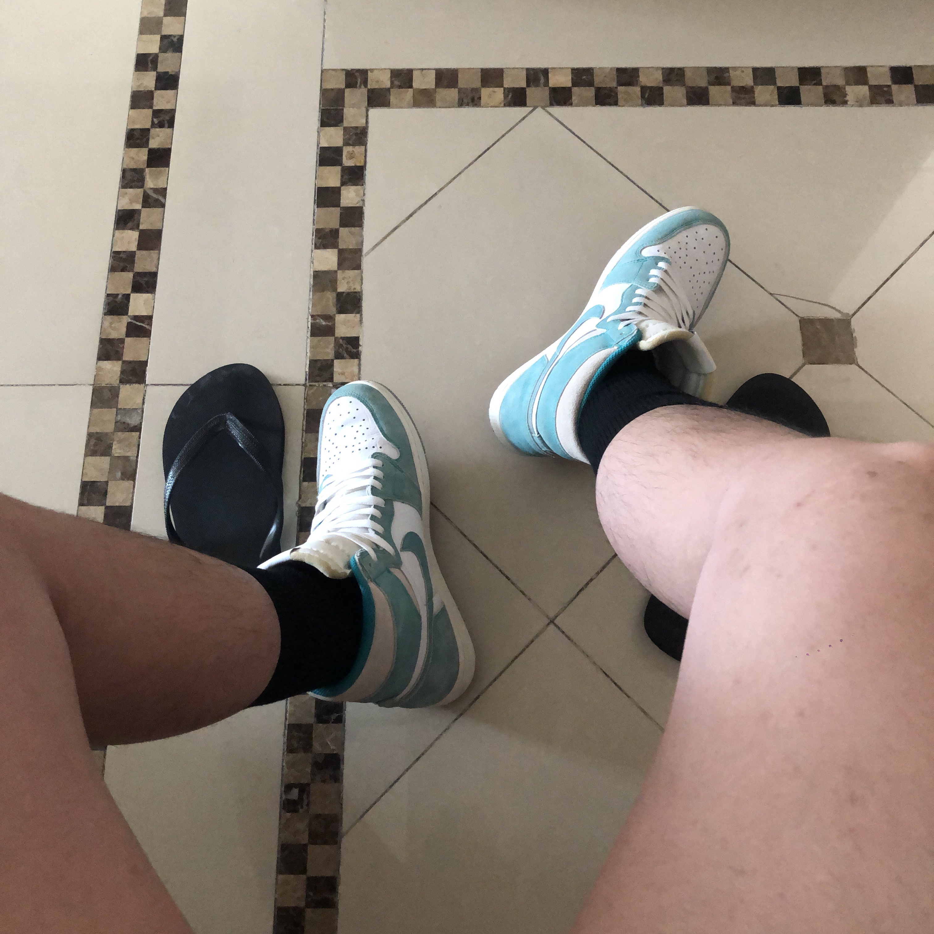 Jordan 1 Retro High OG Turbo Green 착용 스타일