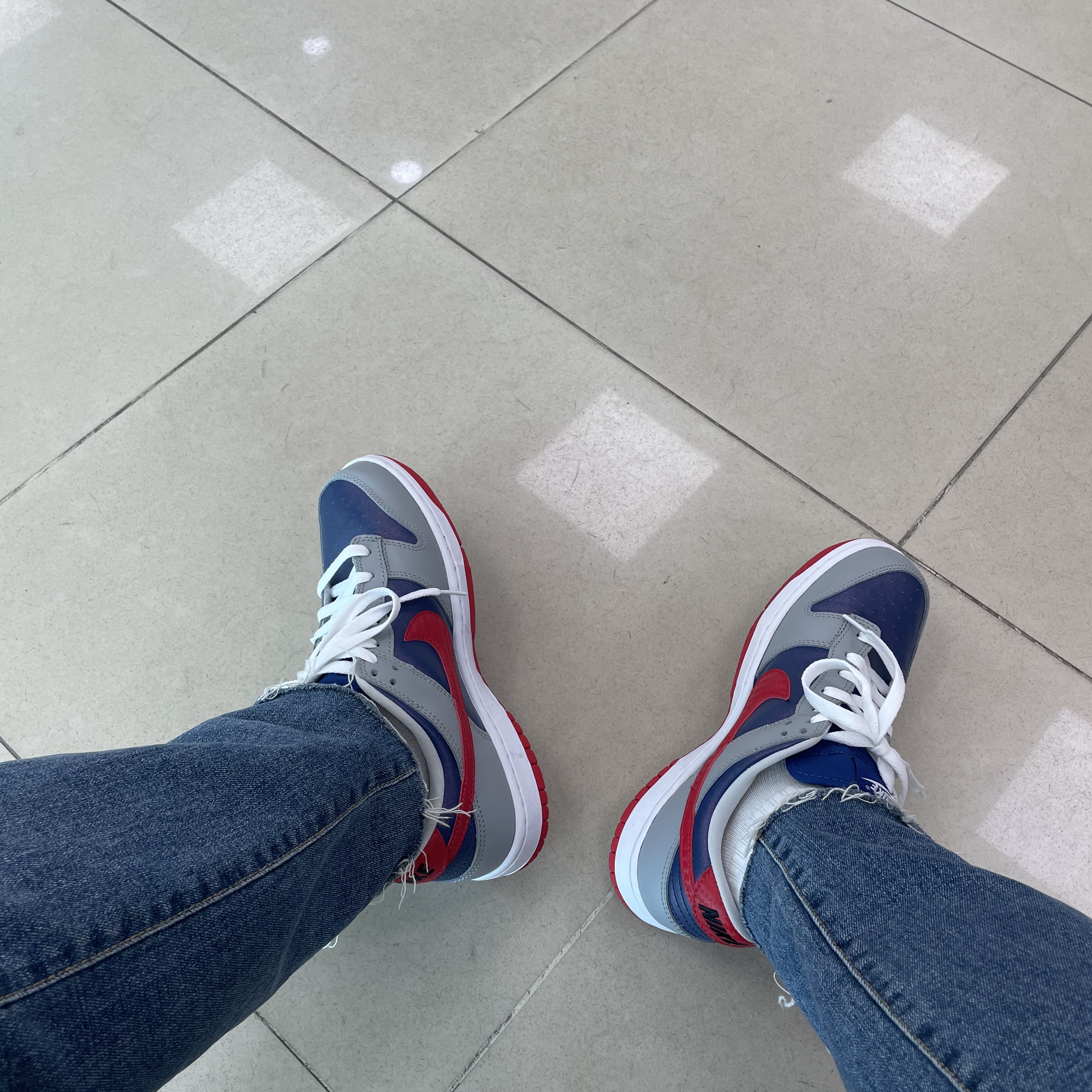 Nike Dunk Low SP Samba 2020 착용 스타일