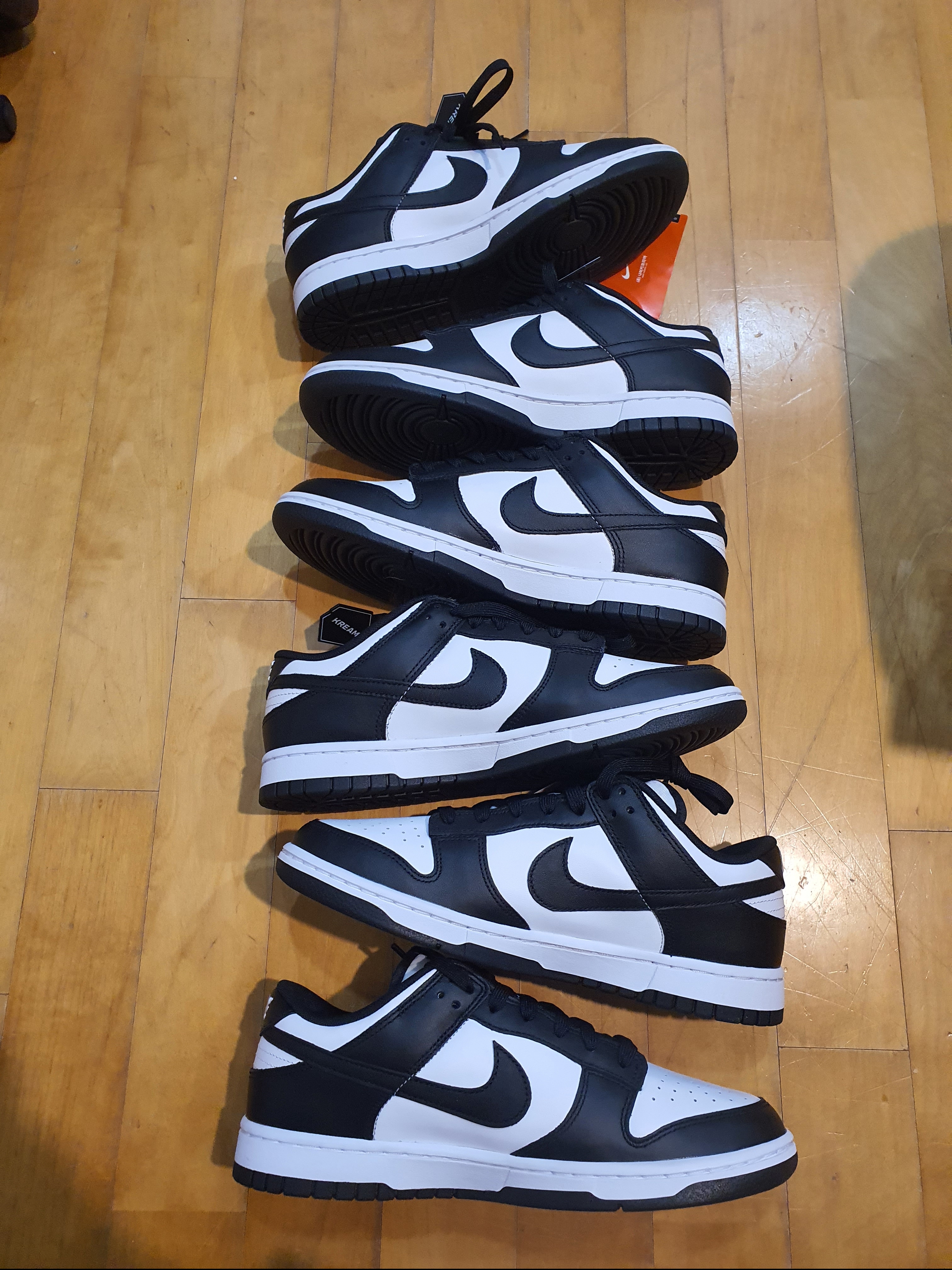 Nike Dunk Low Retro Black 착용 스타일 - 1