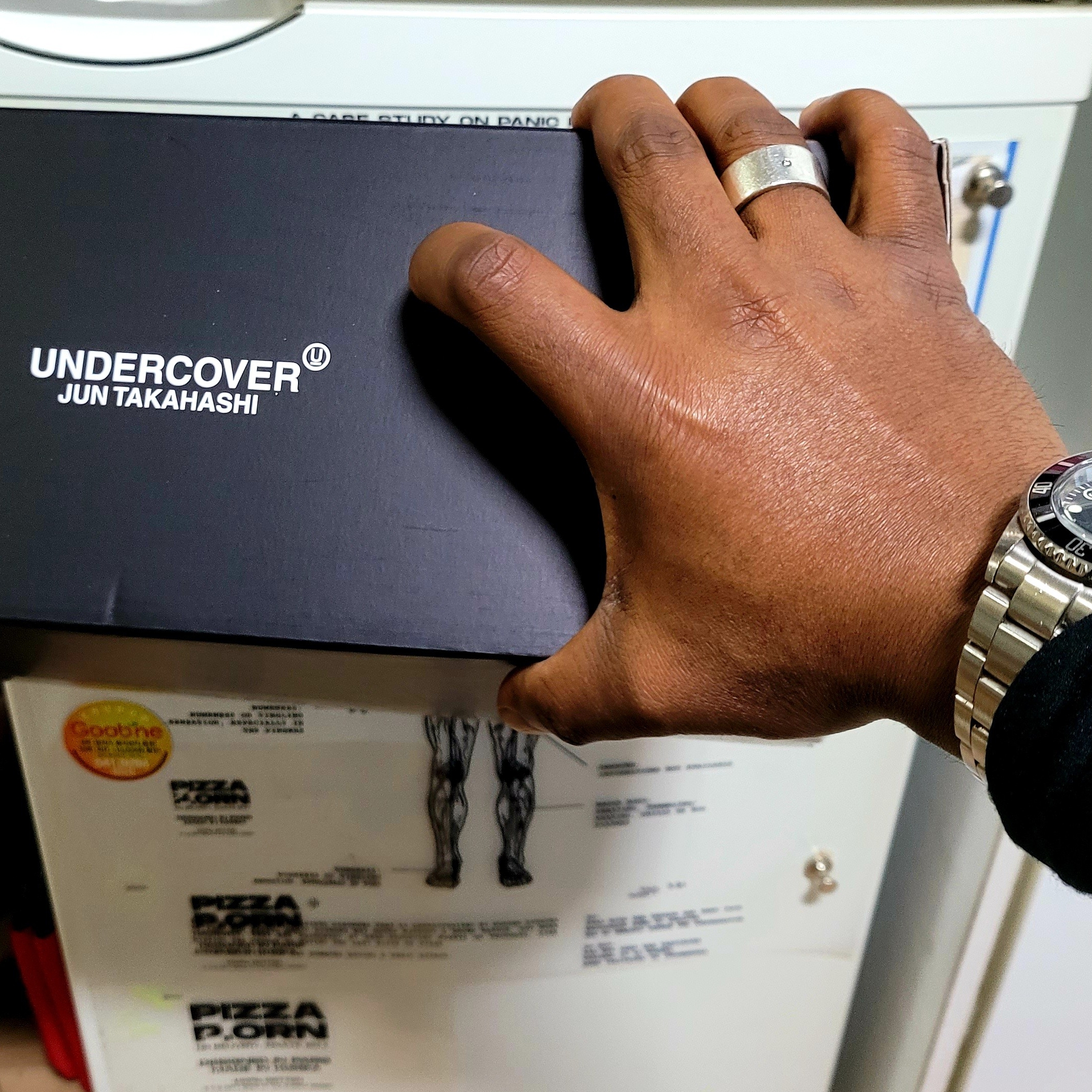 Nike x Undercover Overbreak SP Black 착용 스타일 - 2