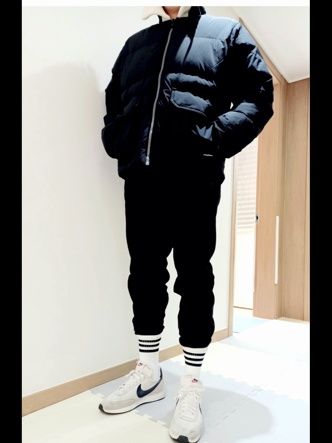 Nike Air Tailwind 79 White Phantom Black 착용 스타일