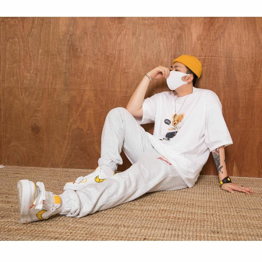 Nike Air Force 1 '07 Low White 착용 스타일 - 2