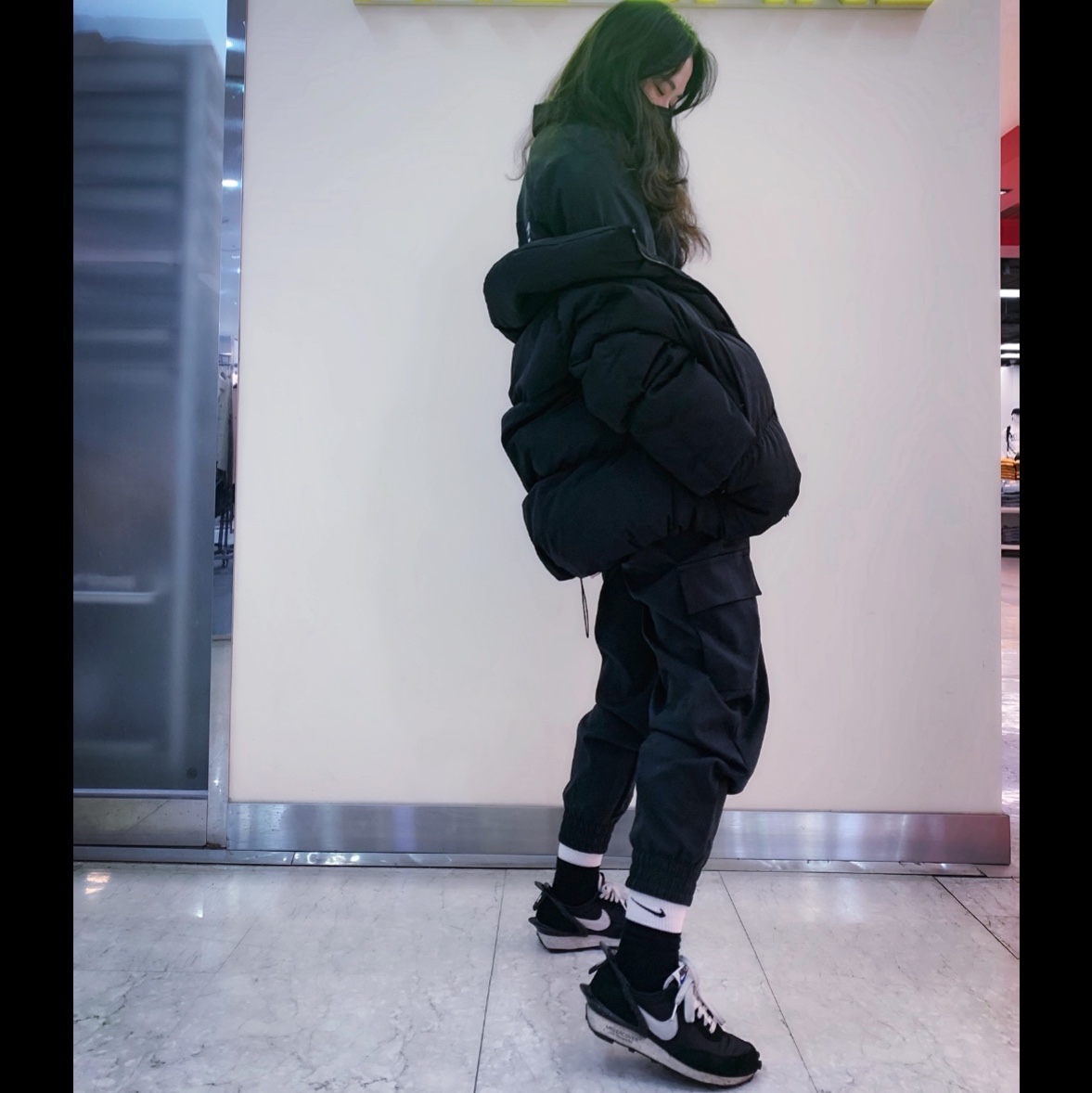 Nike x Undercover Daybreak Black 착용 스타일