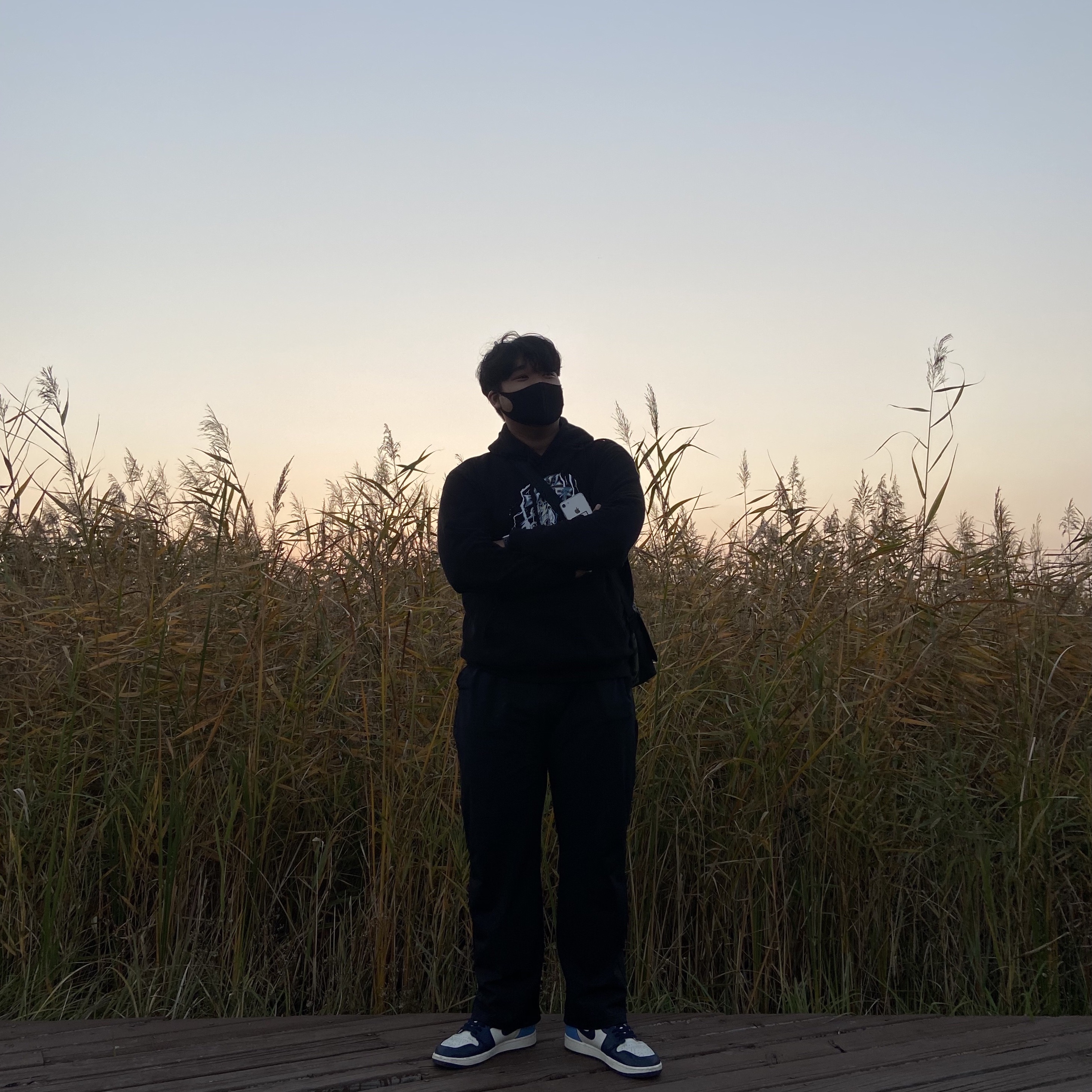 Jordan 1 Retro High Obsidian UNC 착용 스타일