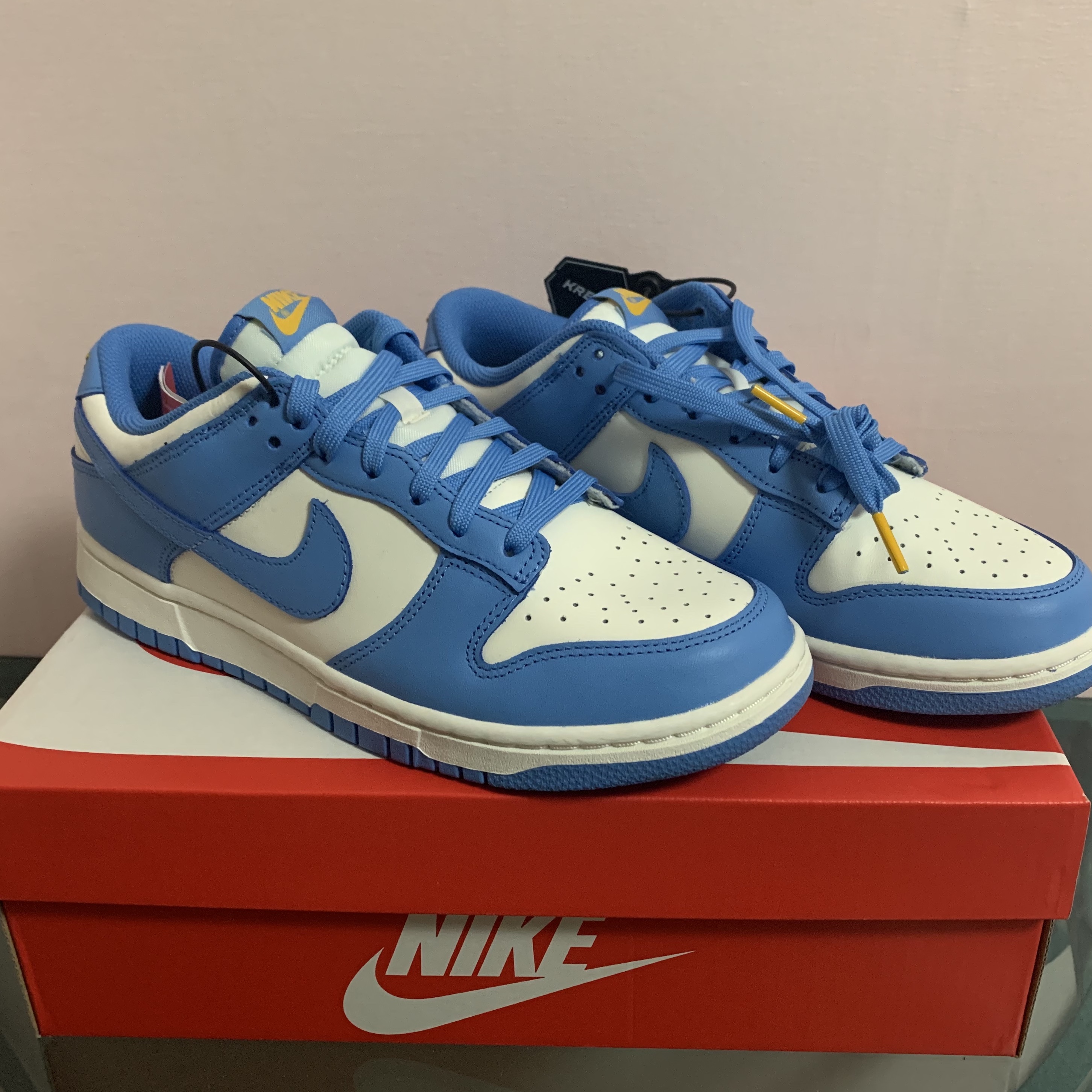 (W) Nike Dunk Low Orange Pearl, (W) Nike Dunk Low Coast 착용 스타일 - 2