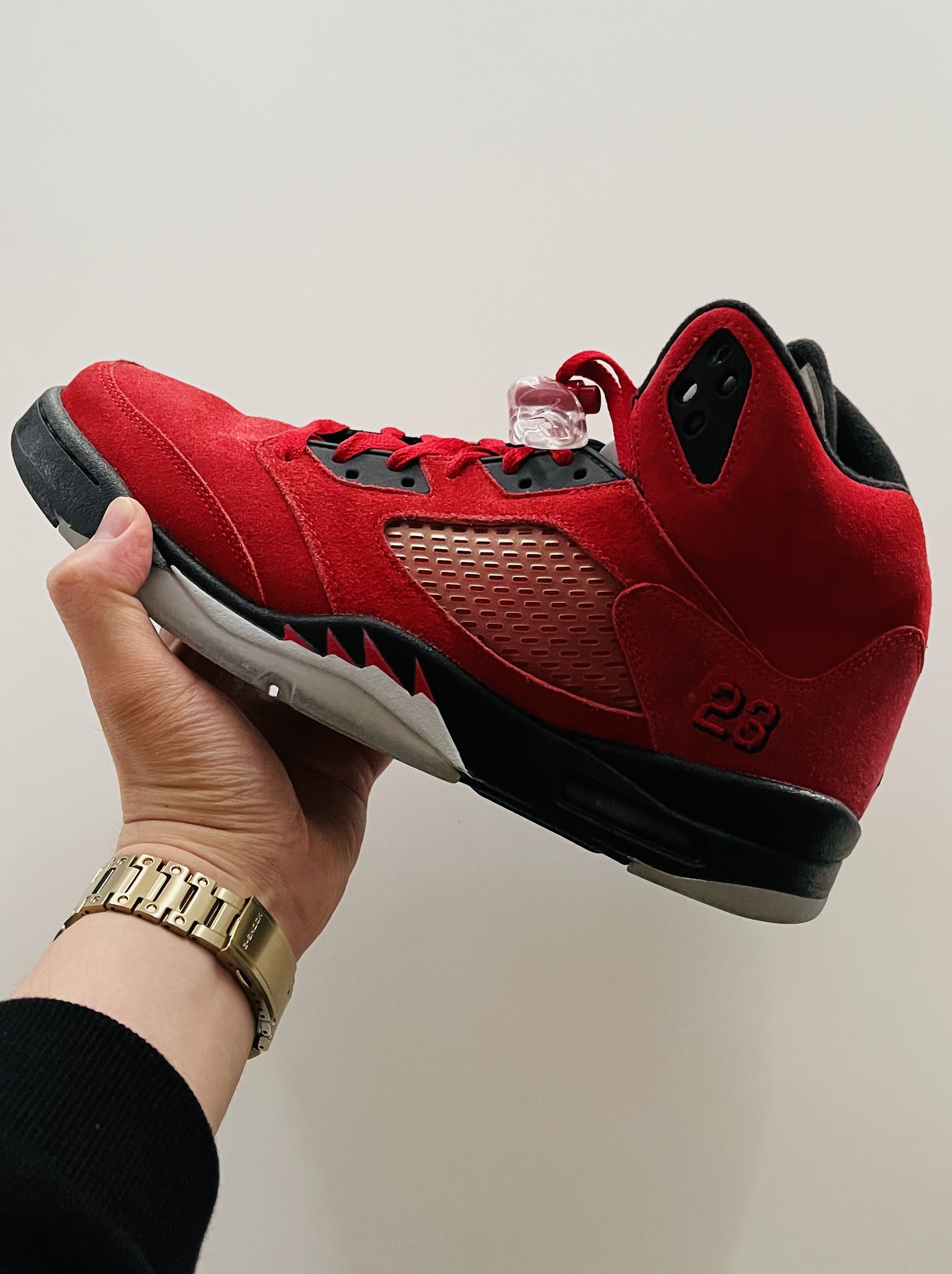 Jordan 5 Retro DMP Raging Bull Pack 착용 스타일