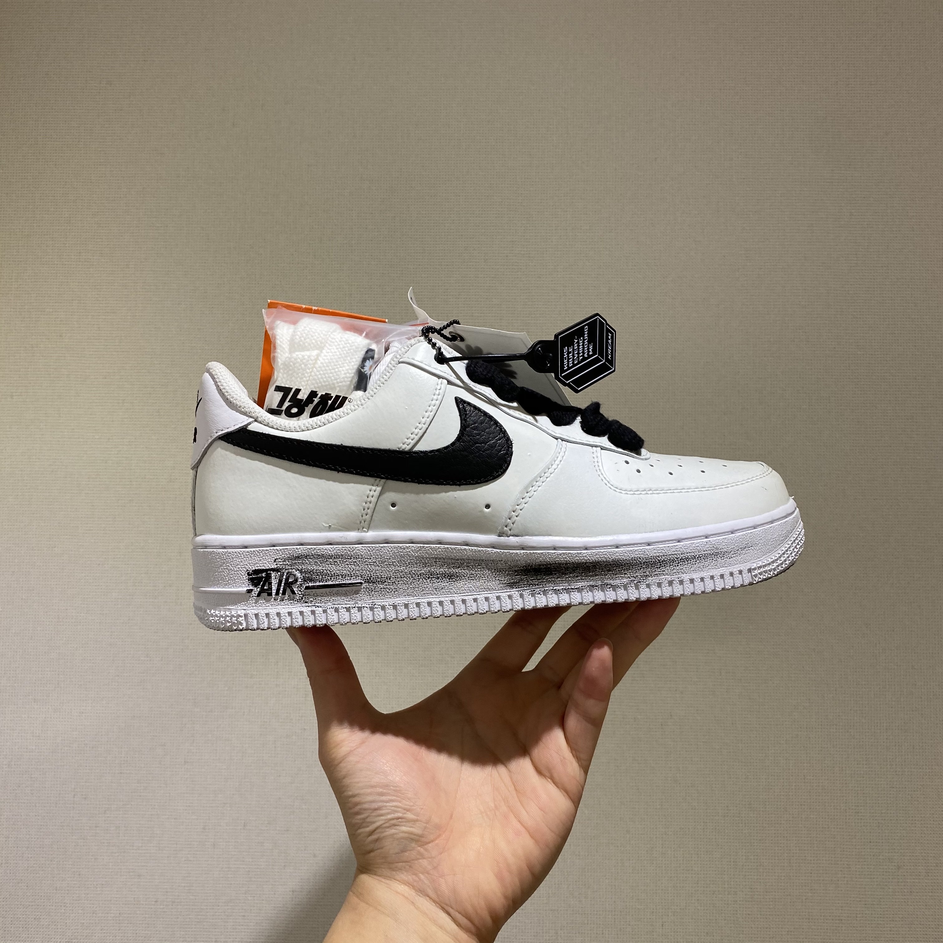 Nike x Peaceminusone Air Force 1 Low Para-Noise 2.0 착용 스타일 - 1