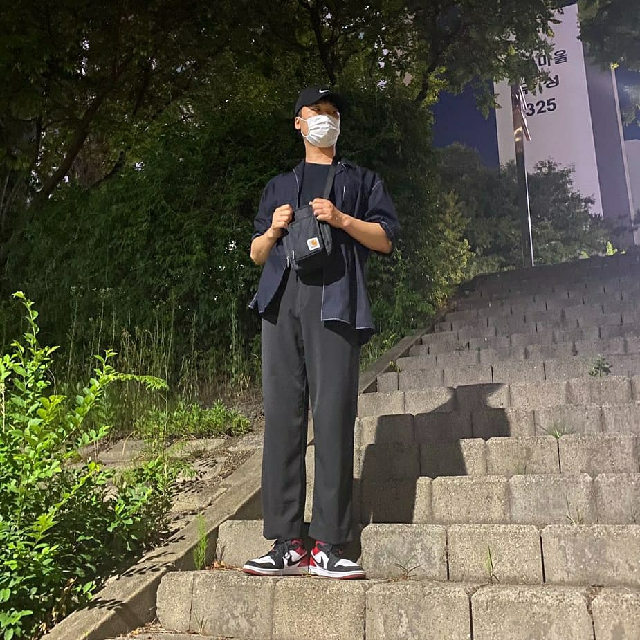 Jordan 1 Low Black Toe 착용 스타일