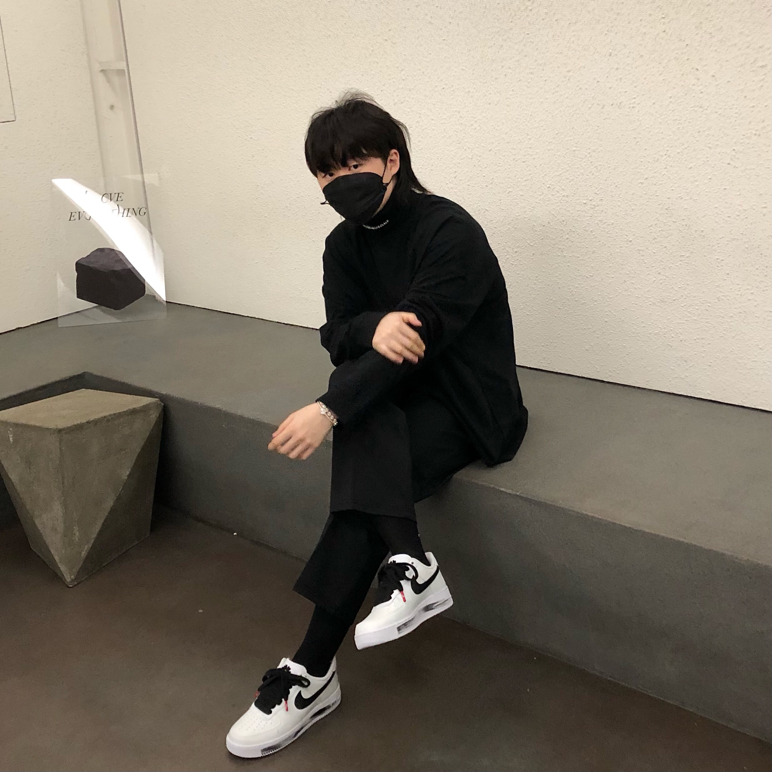 Nike x Peaceminusone Air Force 1 Low Para-Noise 2.0 착용 스타일