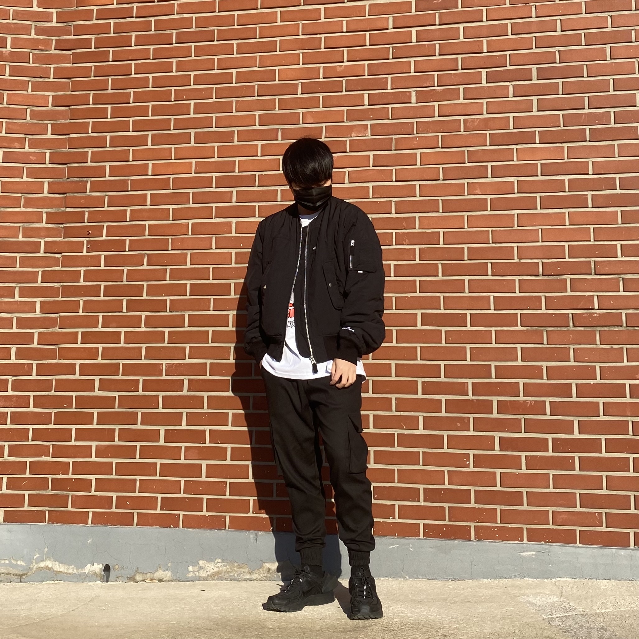 Nike x A-Cold-Wall Zoom Vomero 5 Black 착용 스타일