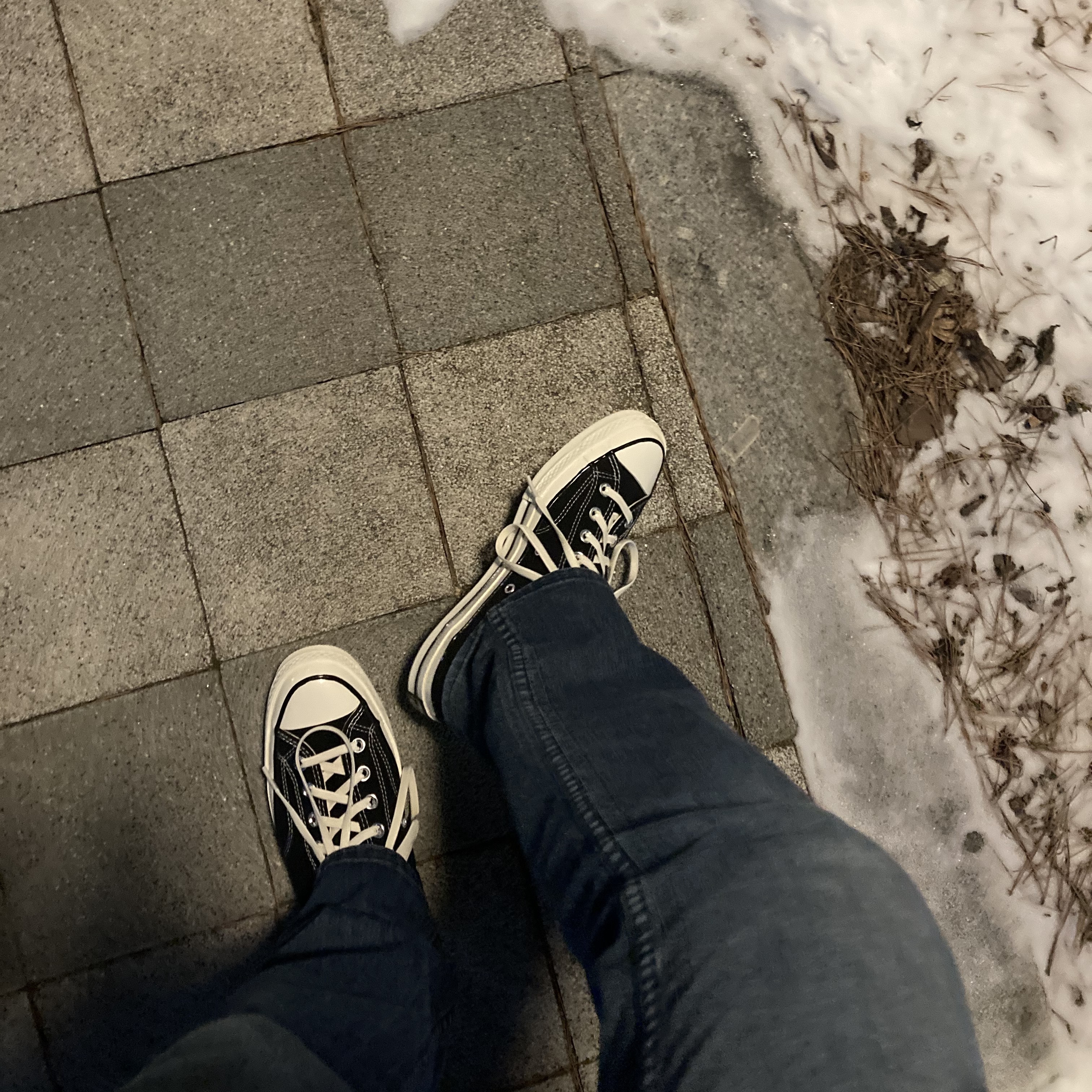 Converse Chuck 70 Hi Black 착용 스타일