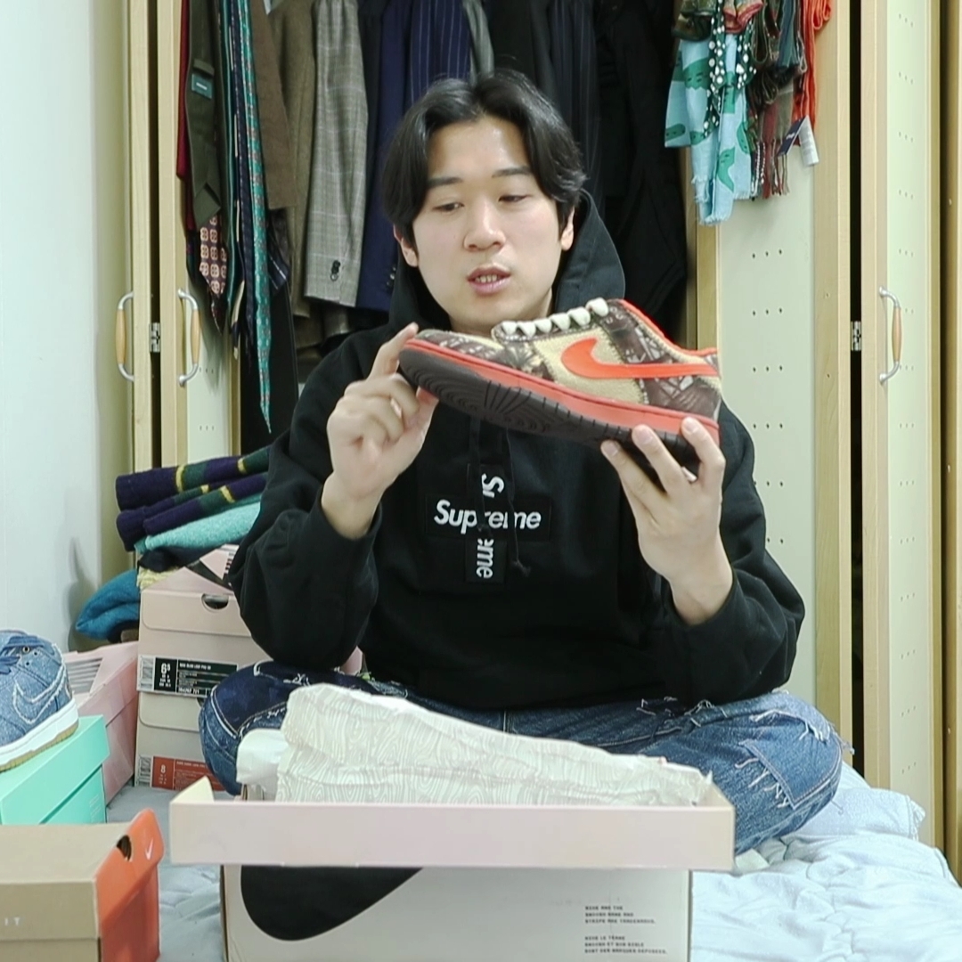 Supreme Cross Box Logo Hooded Sweatshirt Black - 20FW 착용 스타일 - 2