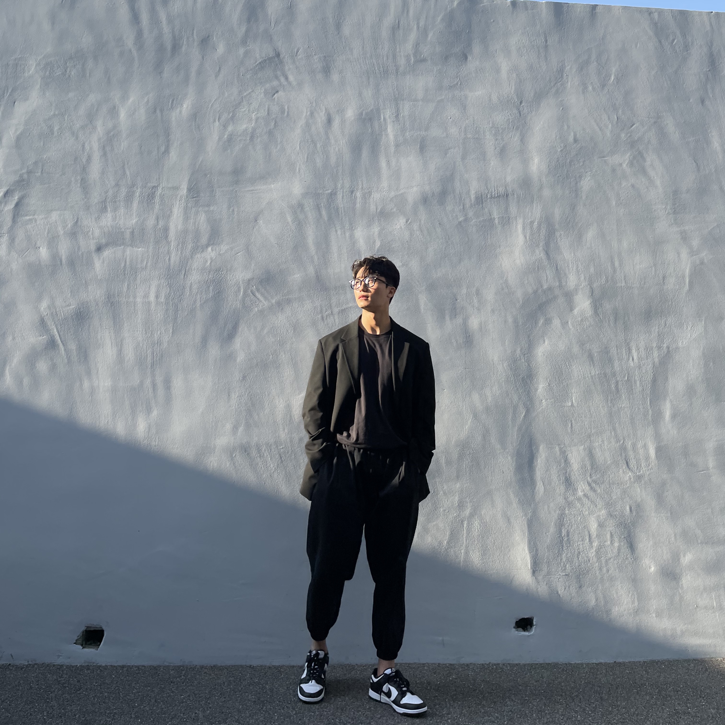 Nike Dunk Low Retro Black 착용 스타일