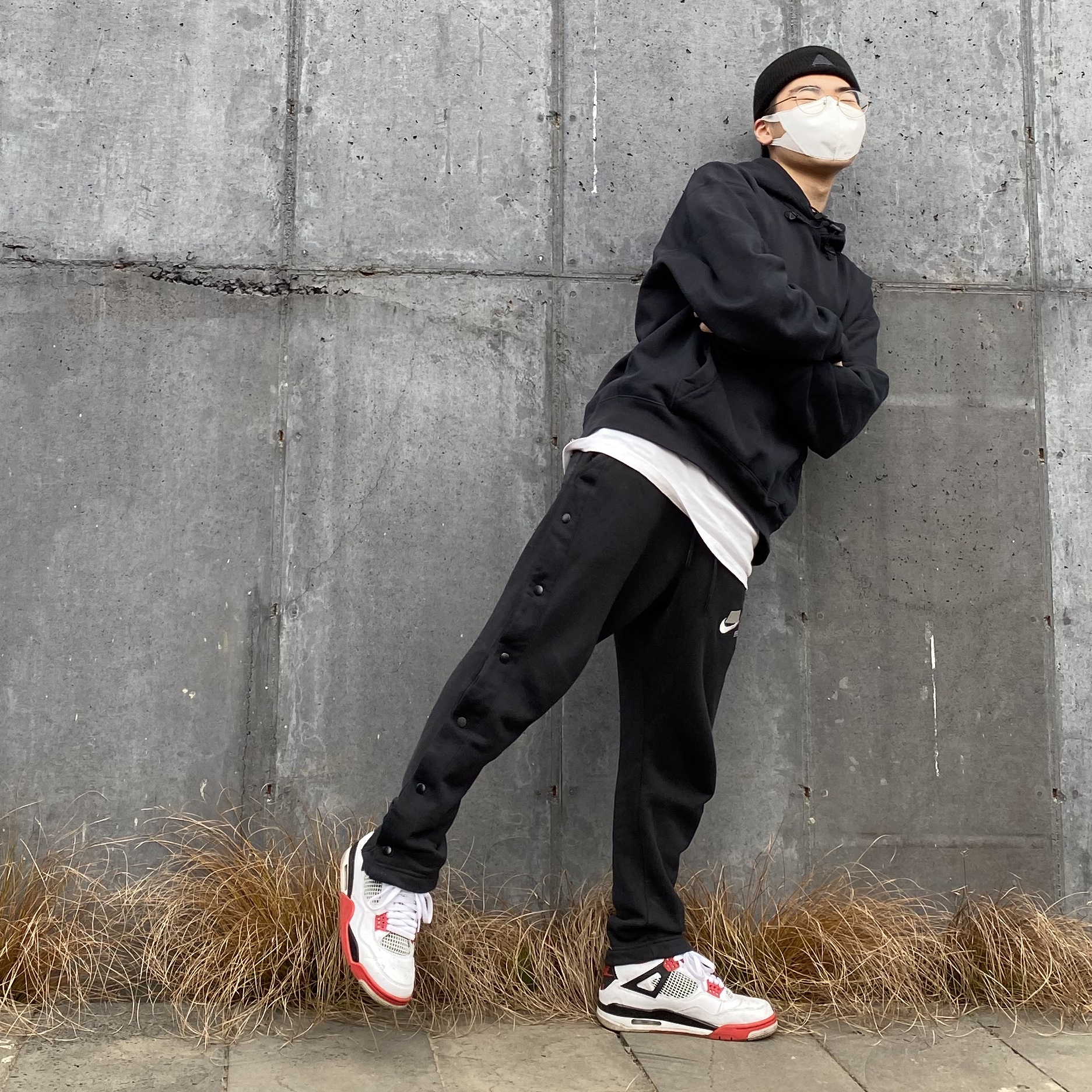 Jordan 4 Retro OG Fire Red 2020 착용 스타일