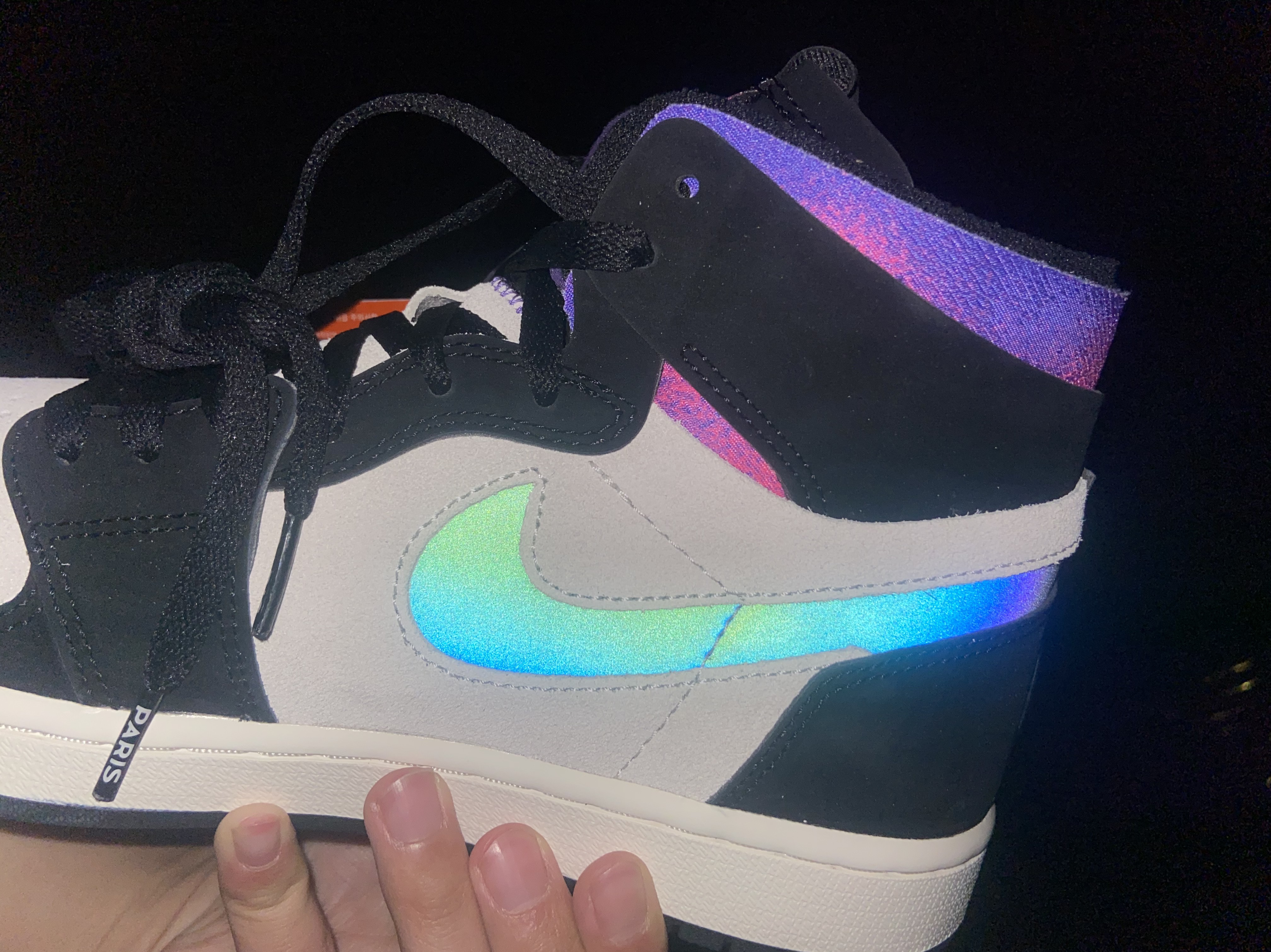 Jordan 1 x Paris Saint-Germain Zoom Air CMFT 착용 스타일 - 5