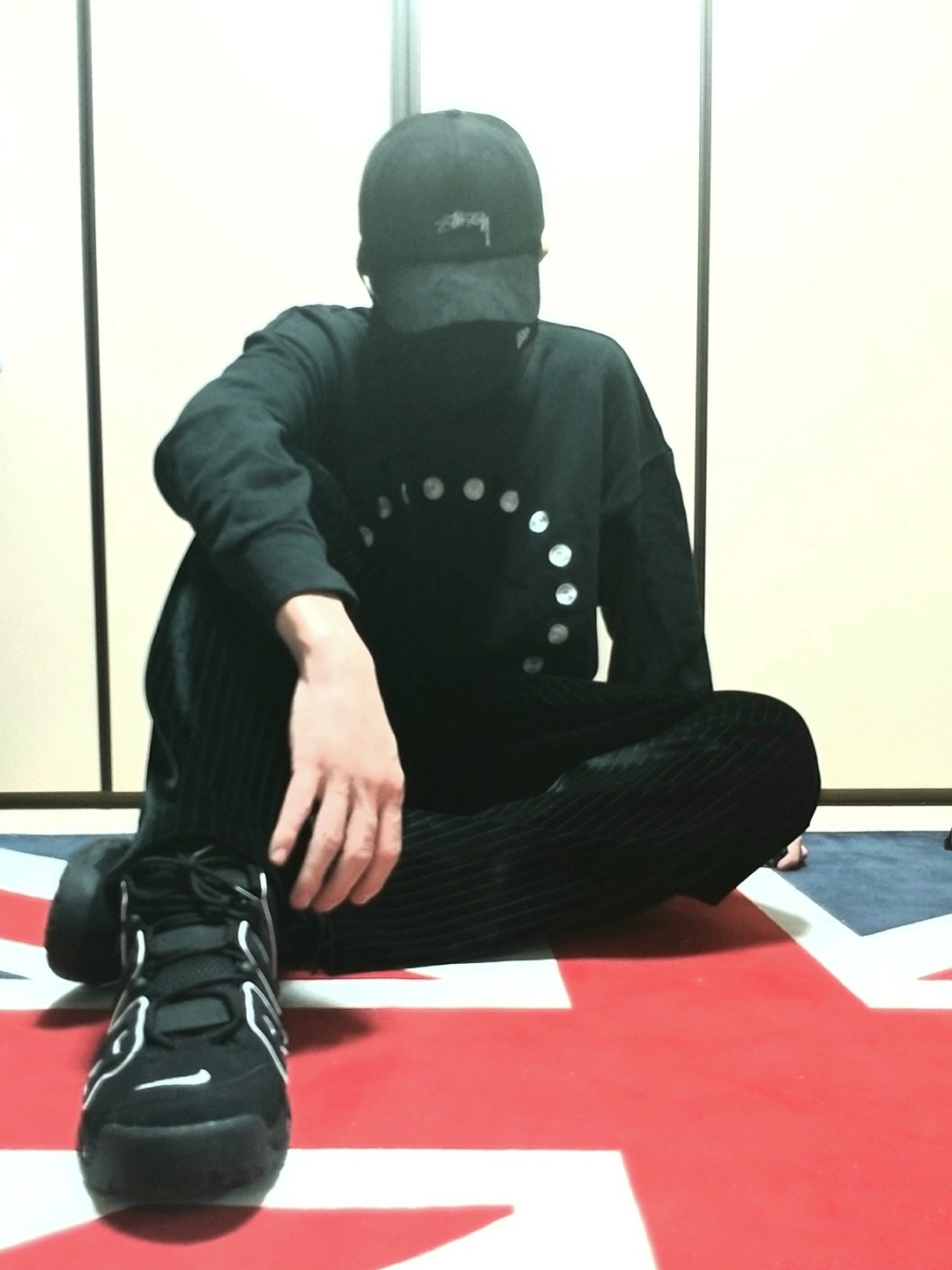 Nike Air More Uptempo Black White 2020 착용 스타일 - 2