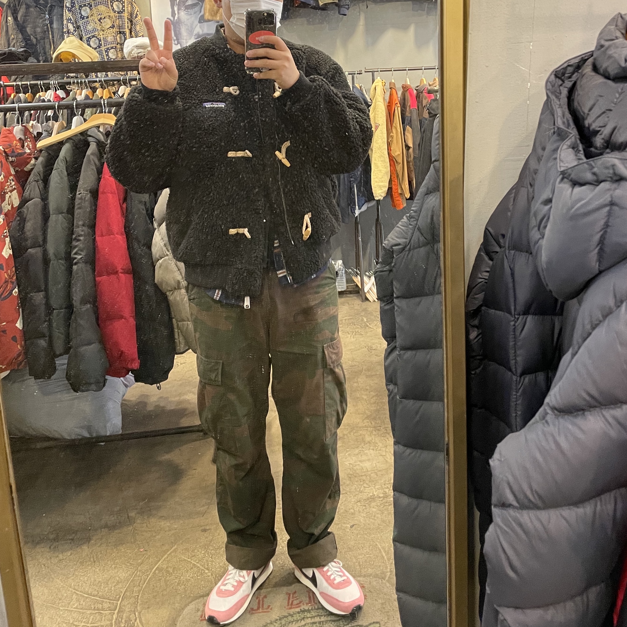 (W) Nike Daybreak Desert Berry 착용 스타일