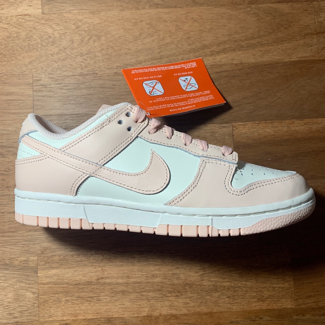 (W) Nike Dunk Low Orange Pearl 착용 스타일 - 1