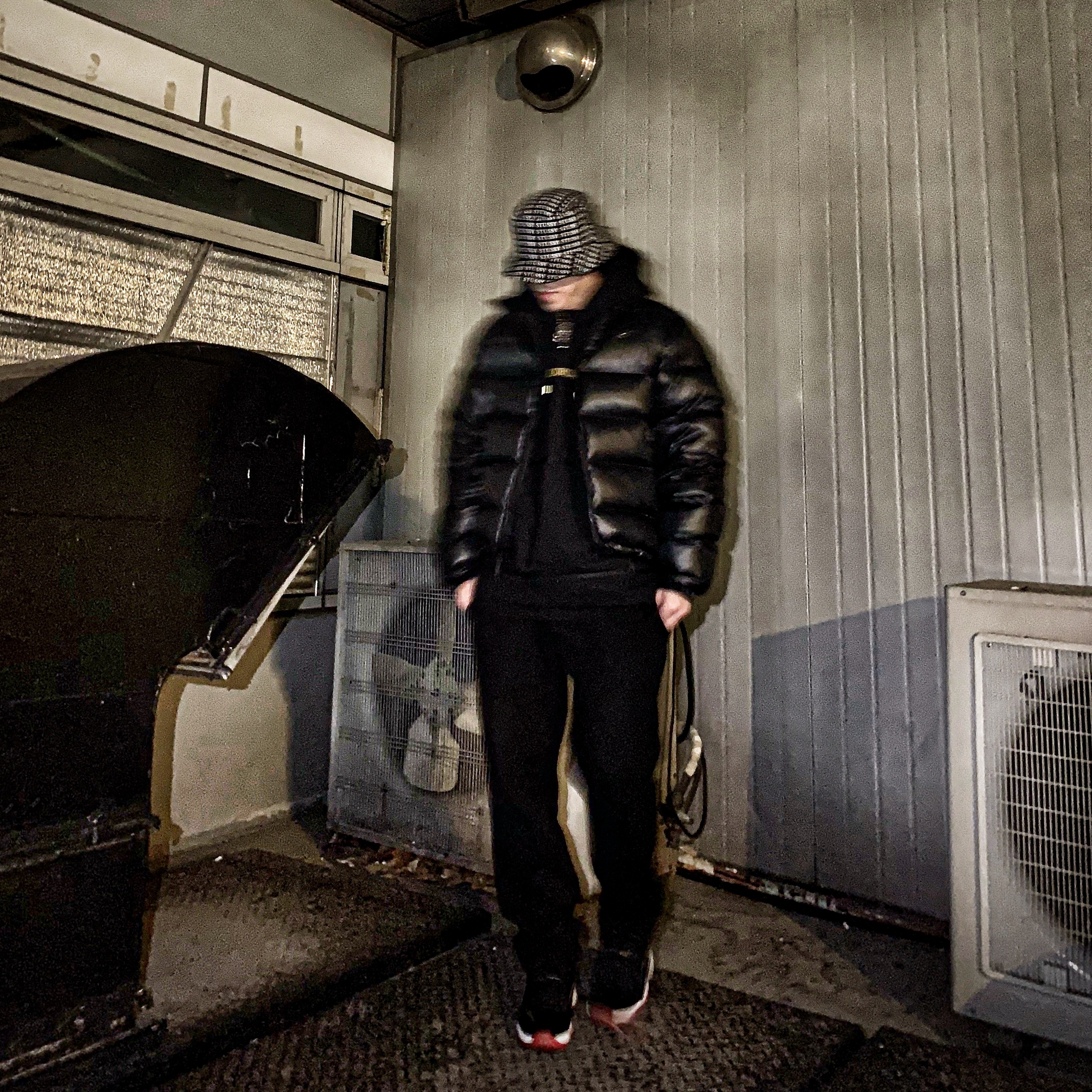 Nike x Drake Nocta Puffer Jacket Black - US/EU, Jordan 11 Retro Bred 2019 착용 스타일